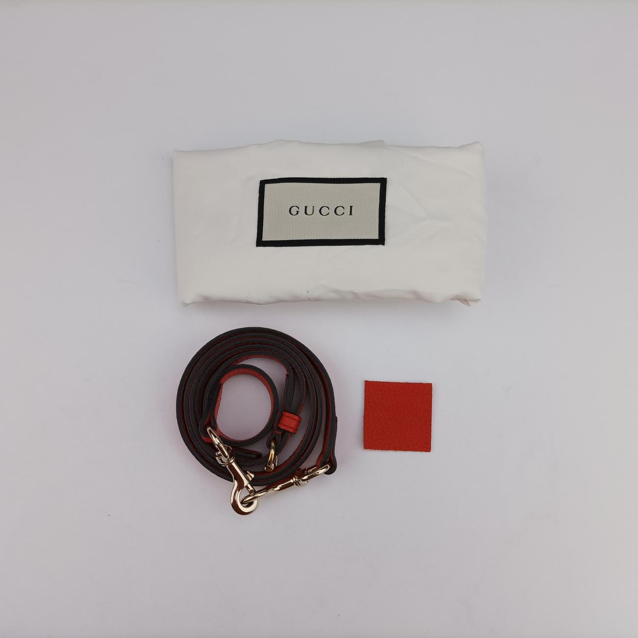 Pre-owned Gucci Soho Orange Leather 369176 shoulderbag | stylenewstar