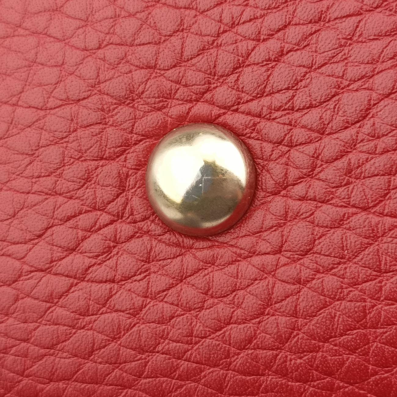 Pre-owned Gucci Bamboo Shopper Red Leather 323660 shoulderbag | stylenewstar