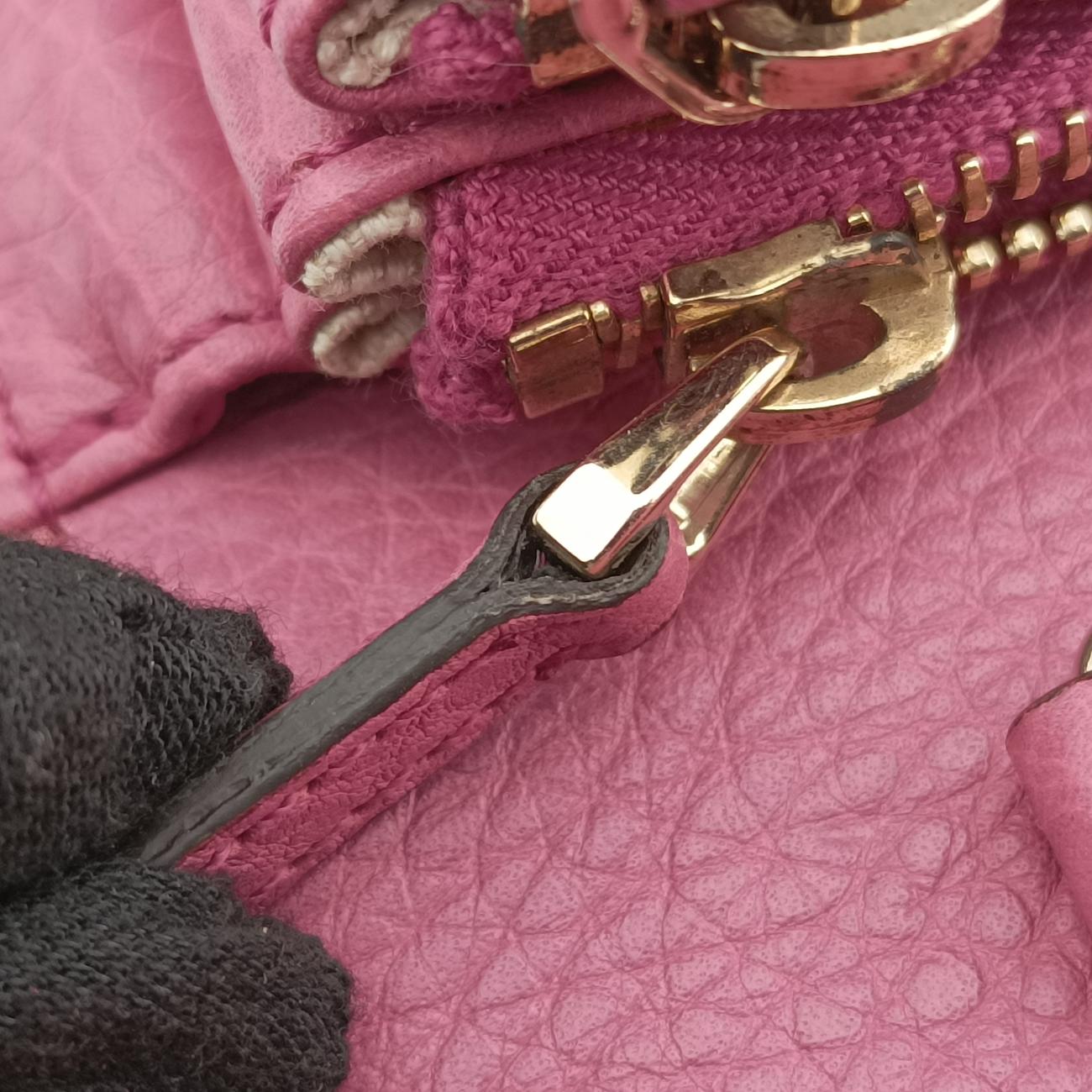 Pre-owned Gucci Broadway Purple Leather 283061 shoulderbag | stylenewstar