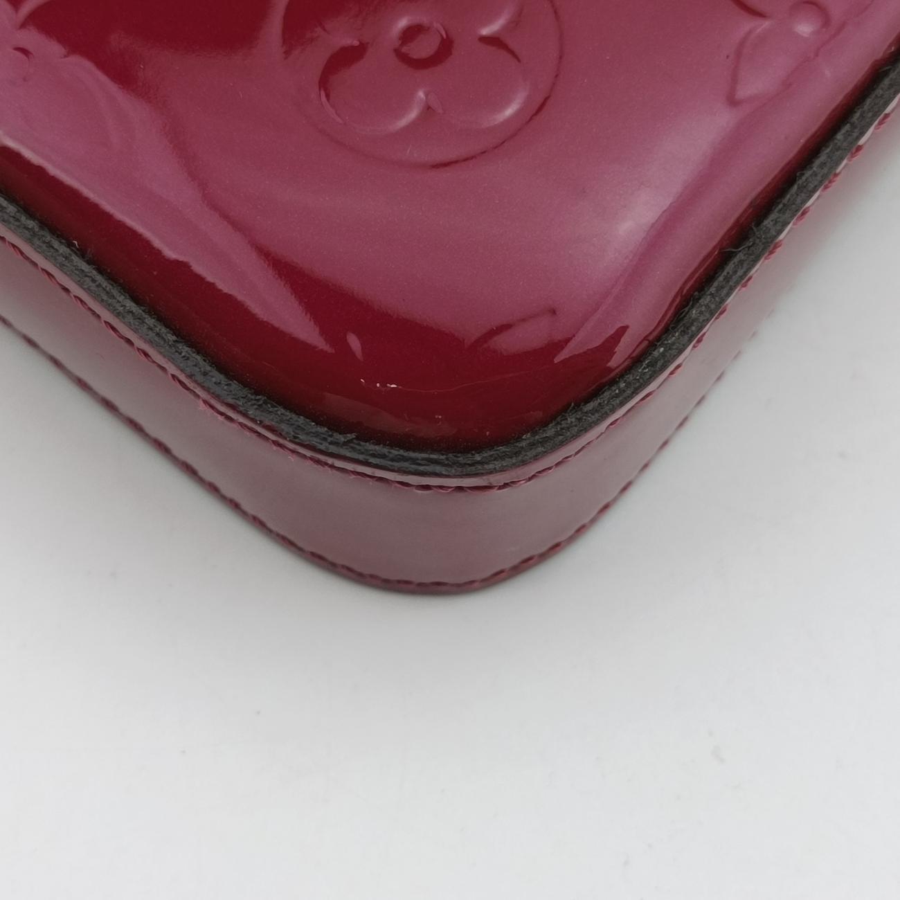 Pre-owned Louis Vuitton Pochette FéLICIE CERISE Vernis M61293 shoulderbag | stylenewstar