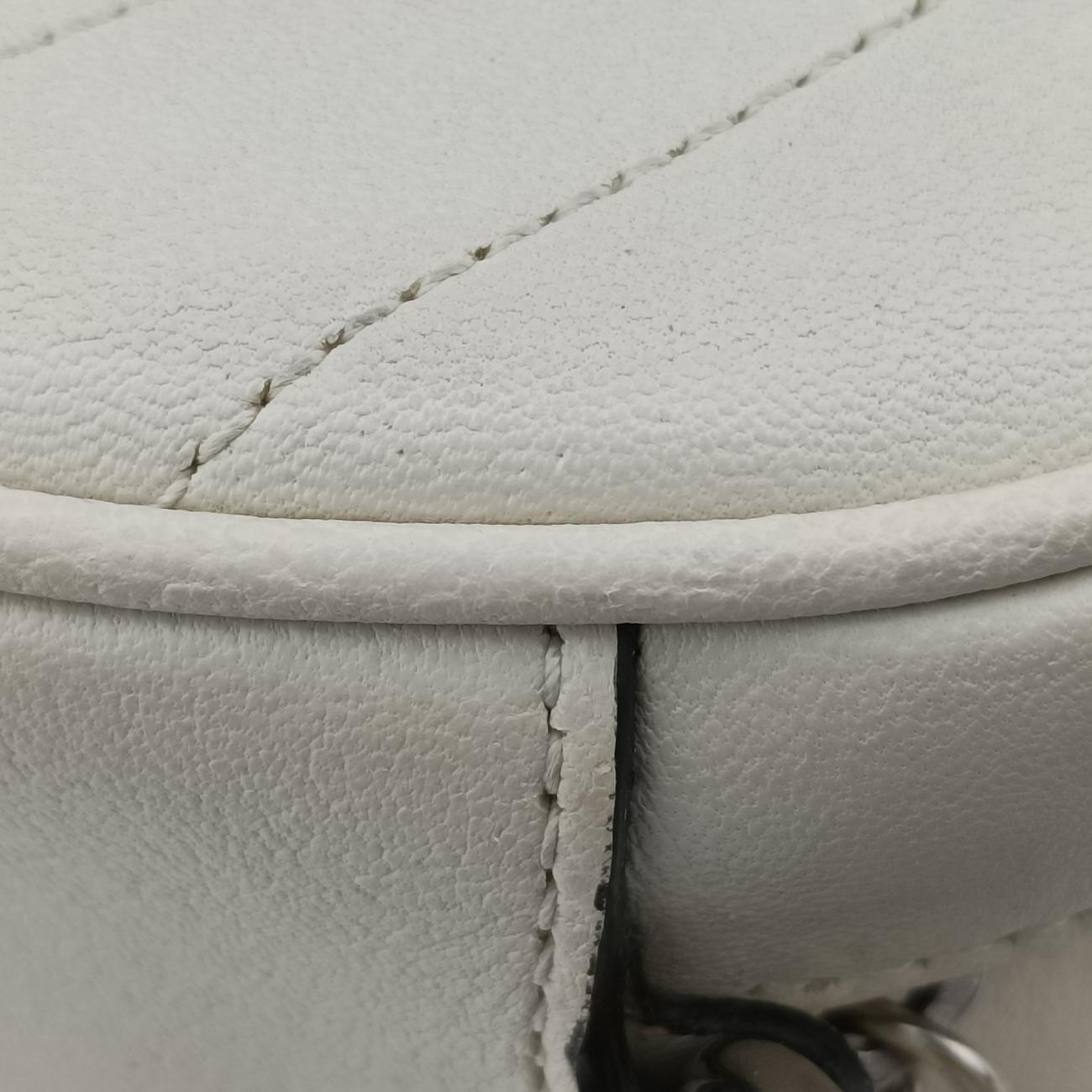 Secondhand Gucci Soho White Leather 760175 shoulderbag | stylenewstar