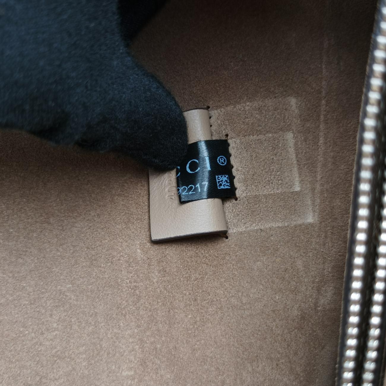 Pre-owned Gucci Dionysus beige PVC coated canvas 403348 shoulderbag | stylenewstar