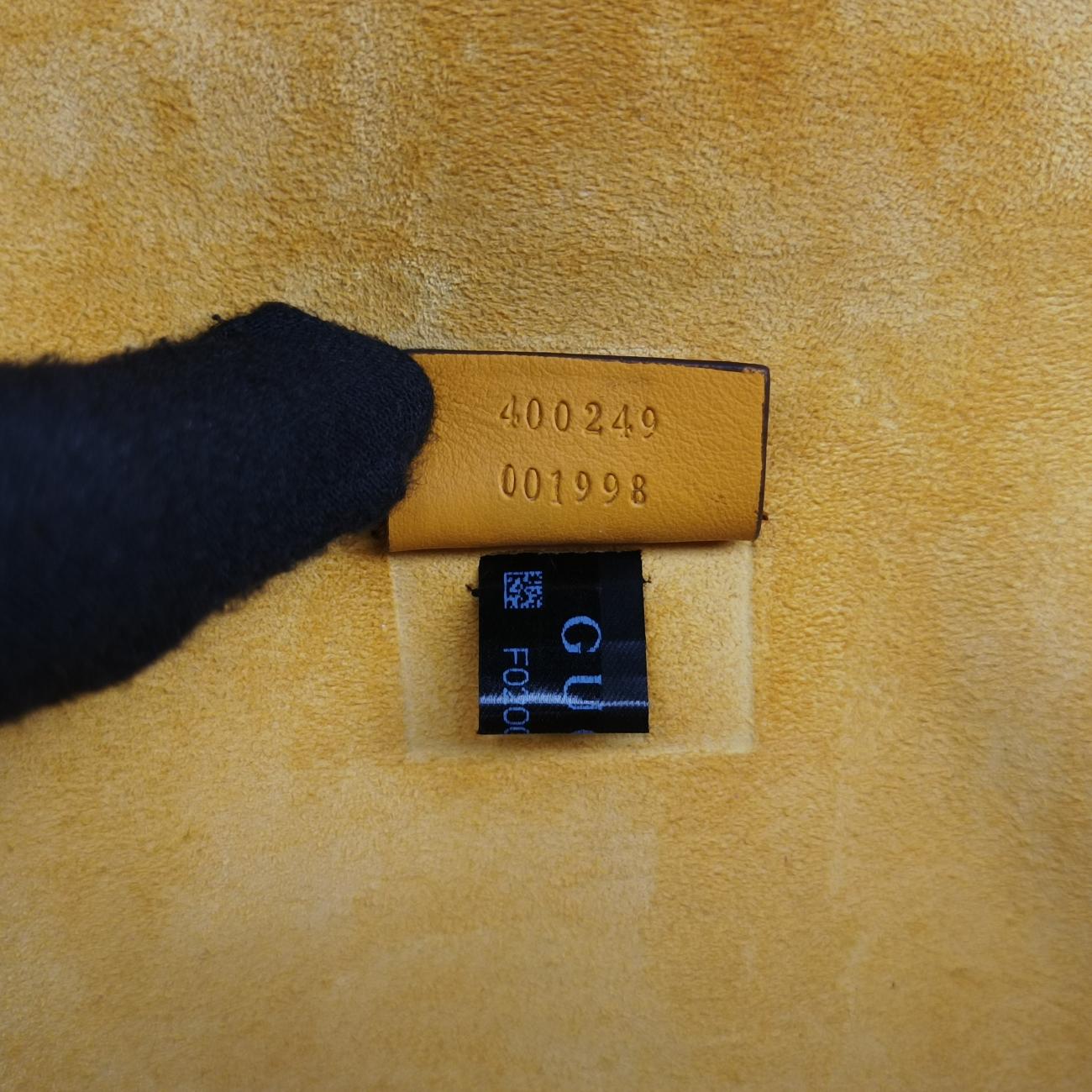 Secondhand Gucci Dionysus beige×Yellow PVC coated canvas 400249 shoulderbag | stylenewstar