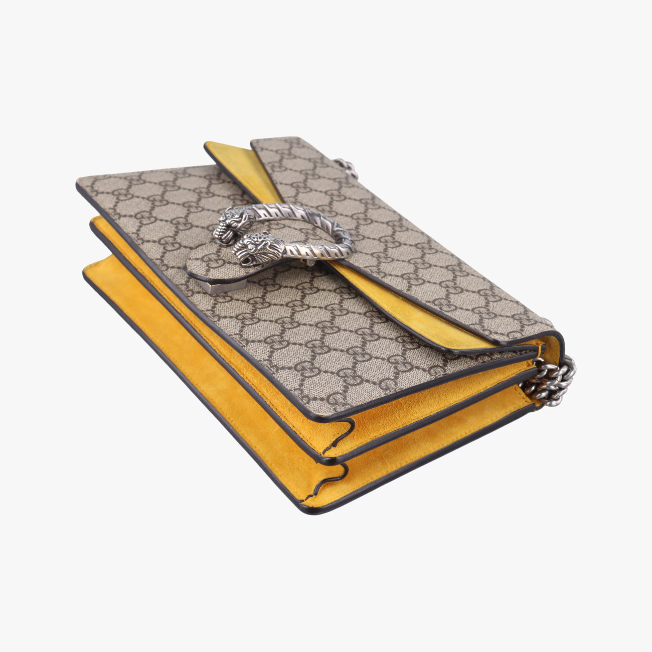 Secondhand Gucci Dionysus beige×Yellow PVC coated canvas 400249 shoulderbag | stylenewstar