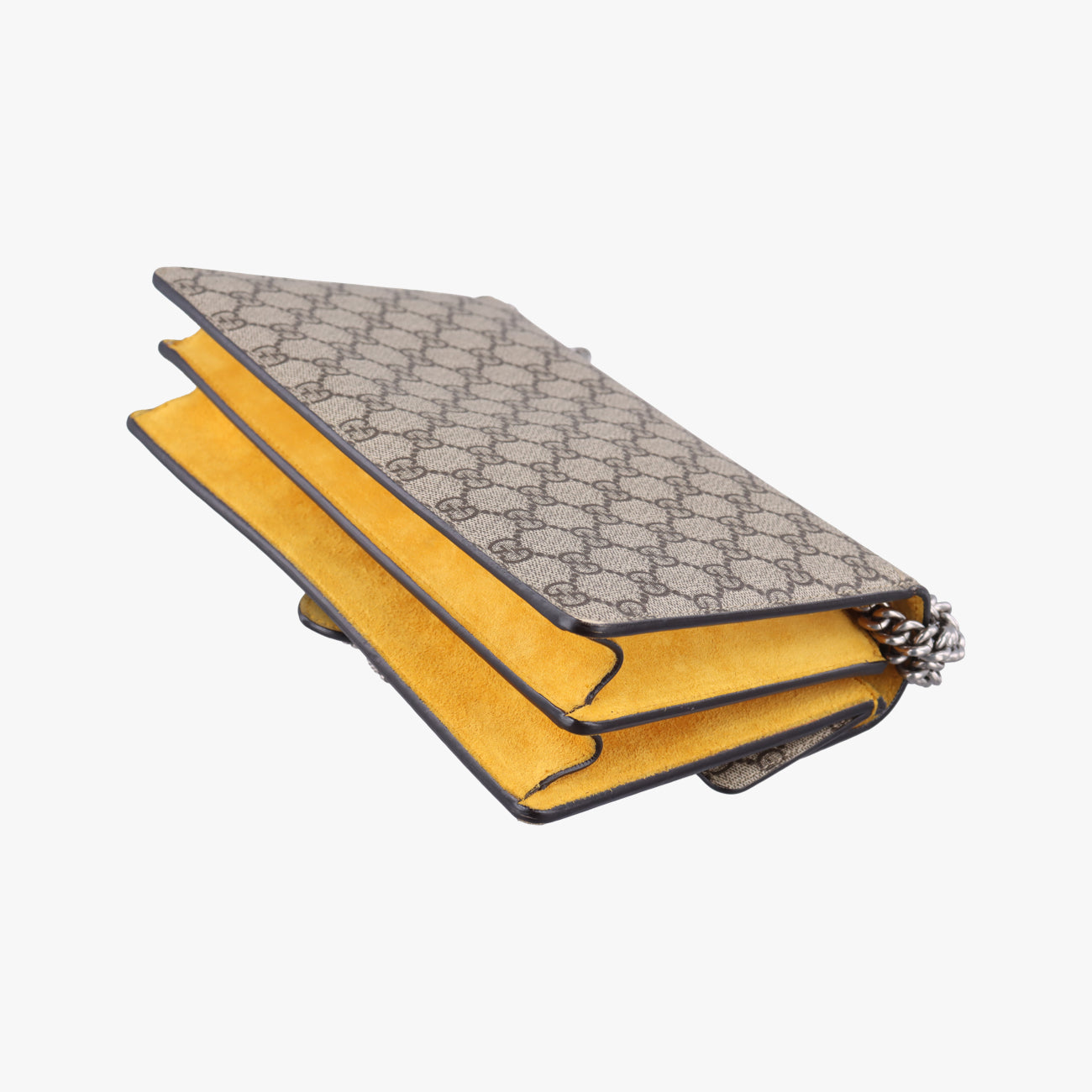 Secondhand Gucci Dionysus beige×Yellow PVC coated canvas 400249 shoulderbag | stylenewstar