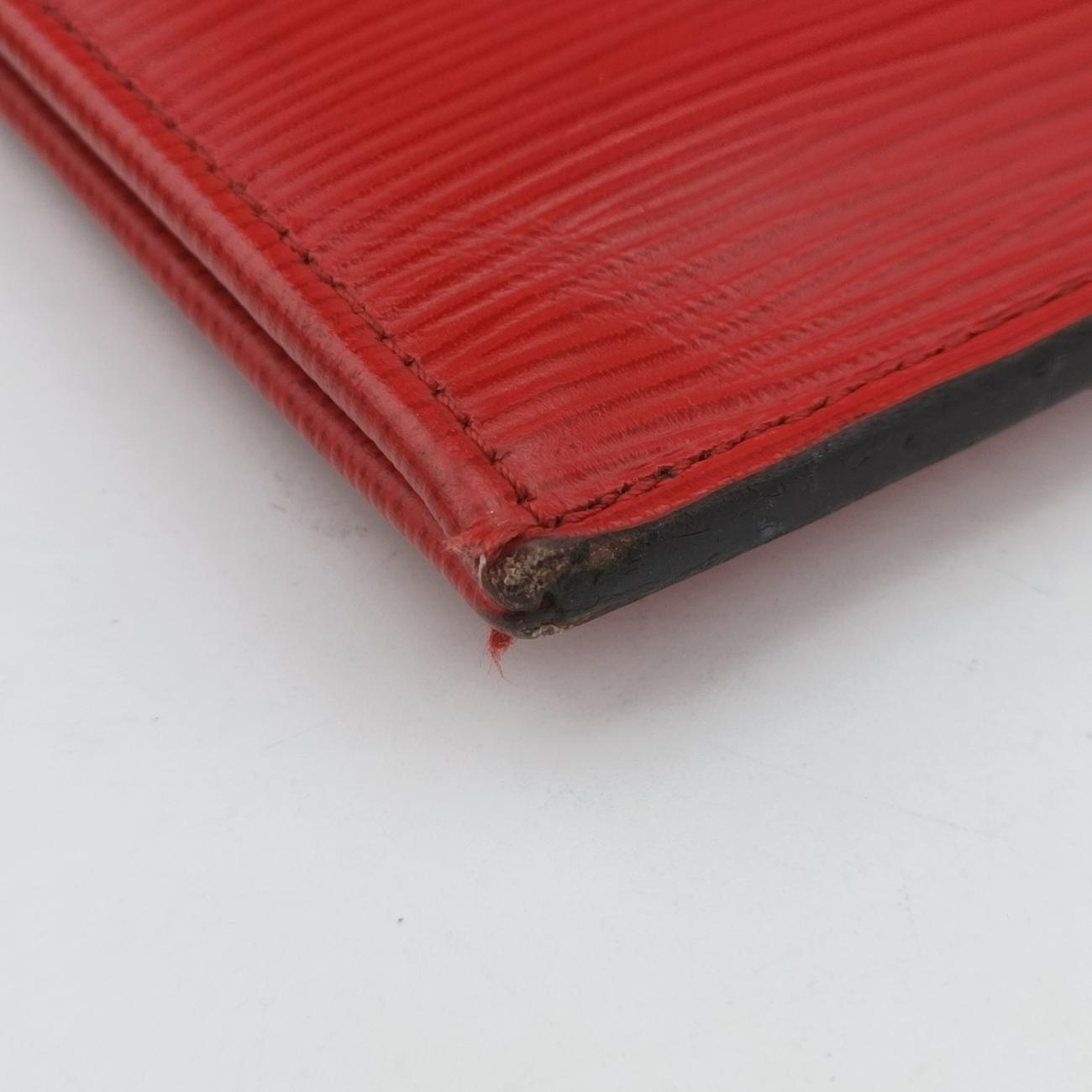 Pre-owned Louis Vuitton Pochette Jour GM Supreme Collaboration ROUGE×white epi M67722 clutchbag | stylenewstar