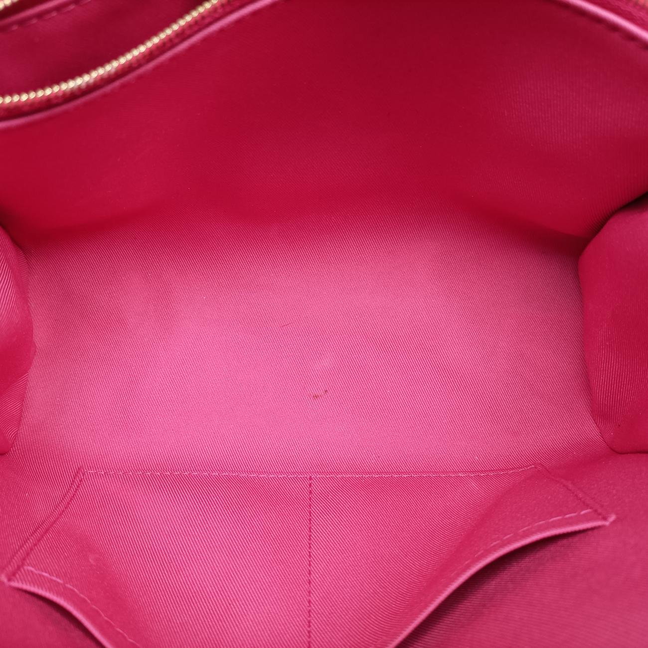 Pre-owned Louis Vuitton Cluny BB Brown Monogram canvas x calf leather M42738 handbag | stylenewstar