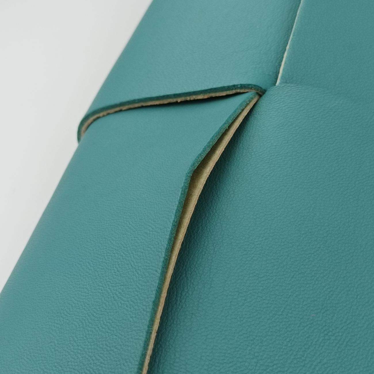 Secondhand Bottega Veneta THE ARCO Tote Blue lambskin  handbag | stylenewstar