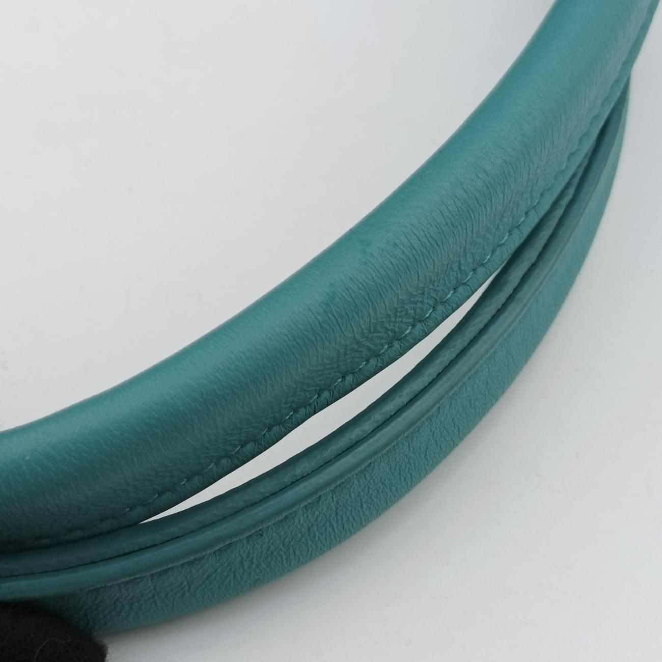 Secondhand Bottega Veneta THE ARCO Tote Blue lambskin  handbag | stylenewstar