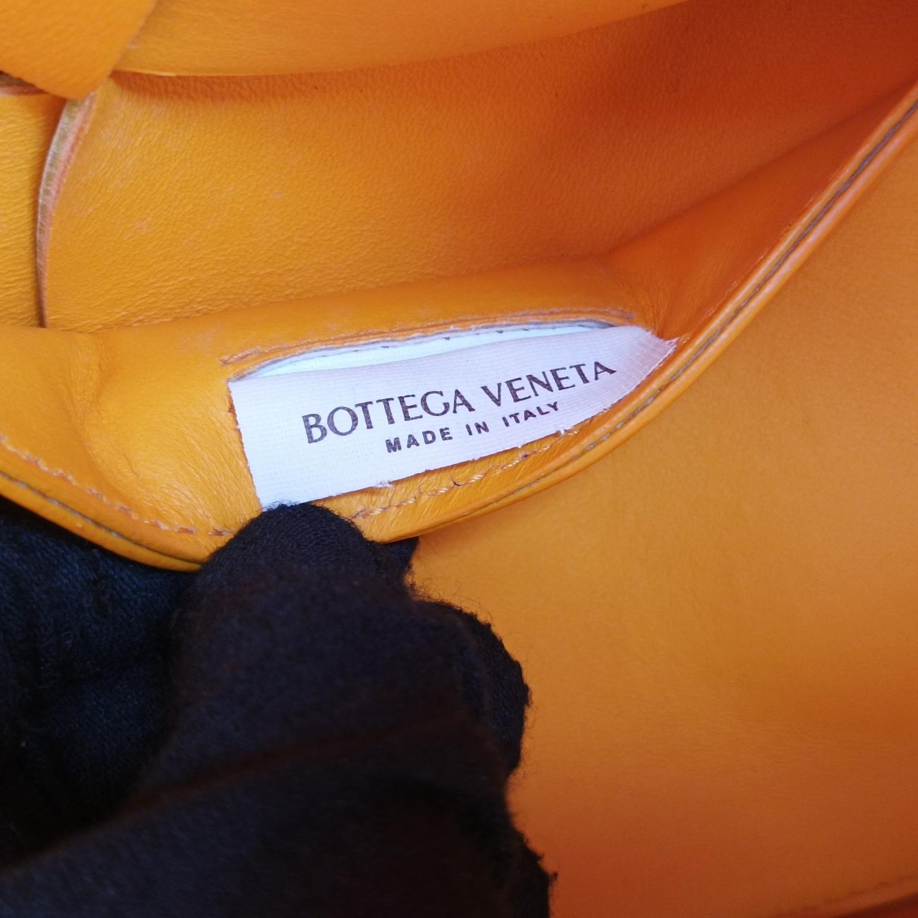 Pre-owned Bottega Veneta THE ARCO Tote Yellow lambskin  handbag | stylenewstar