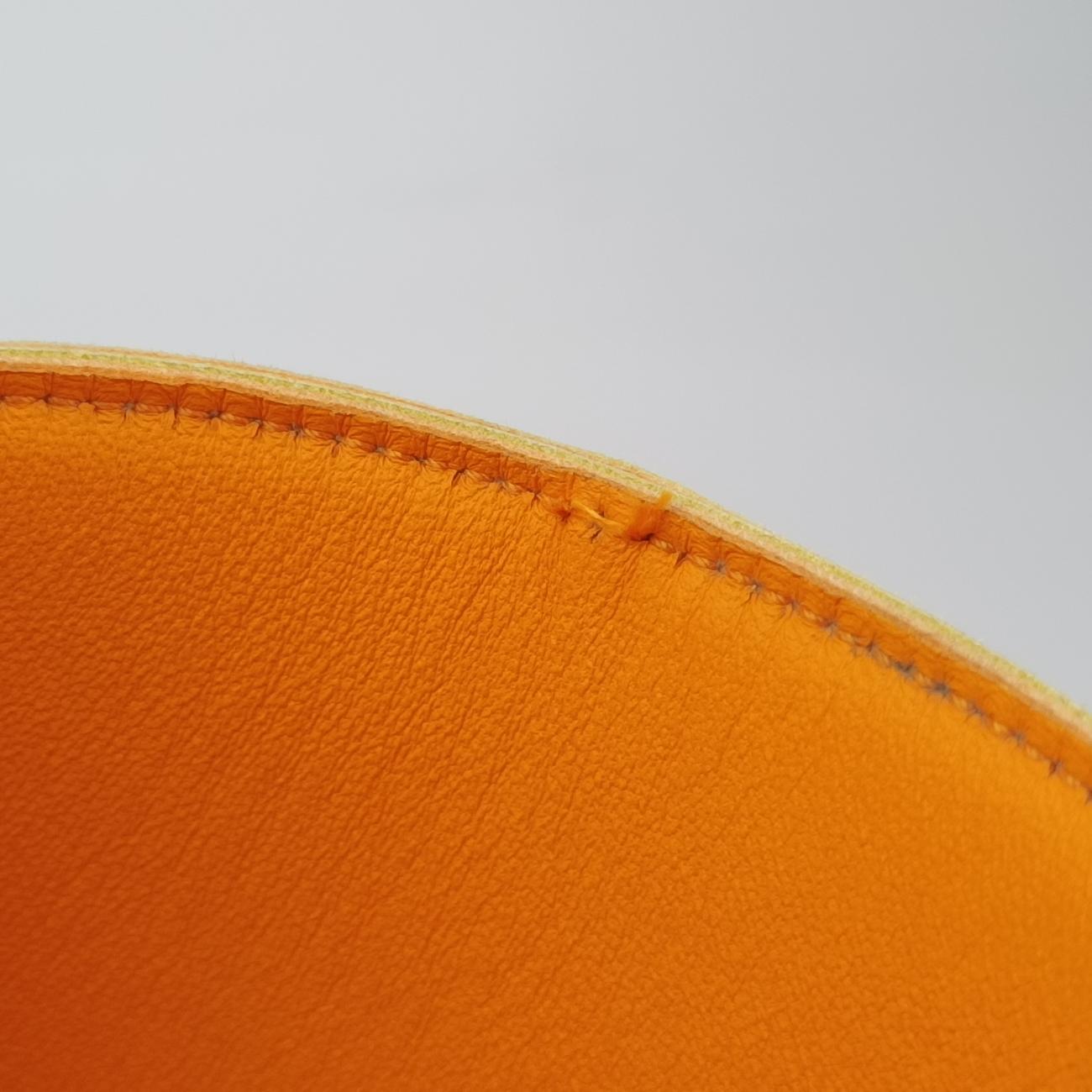 Pre-owned Bottega Veneta THE ARCO Tote Yellow lambskin  handbag | stylenewstar