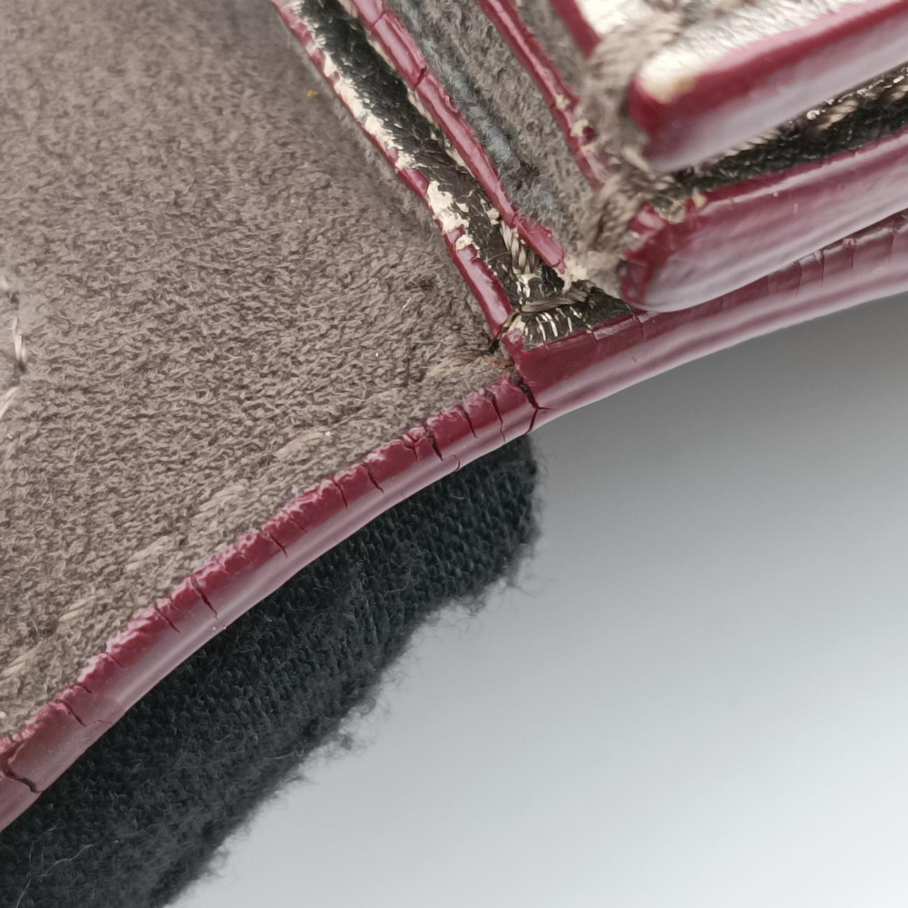 Vintage Fendi studded Kan I Metallic Gray Gold Leather 8M0381 shoulderbag | stylenewstar