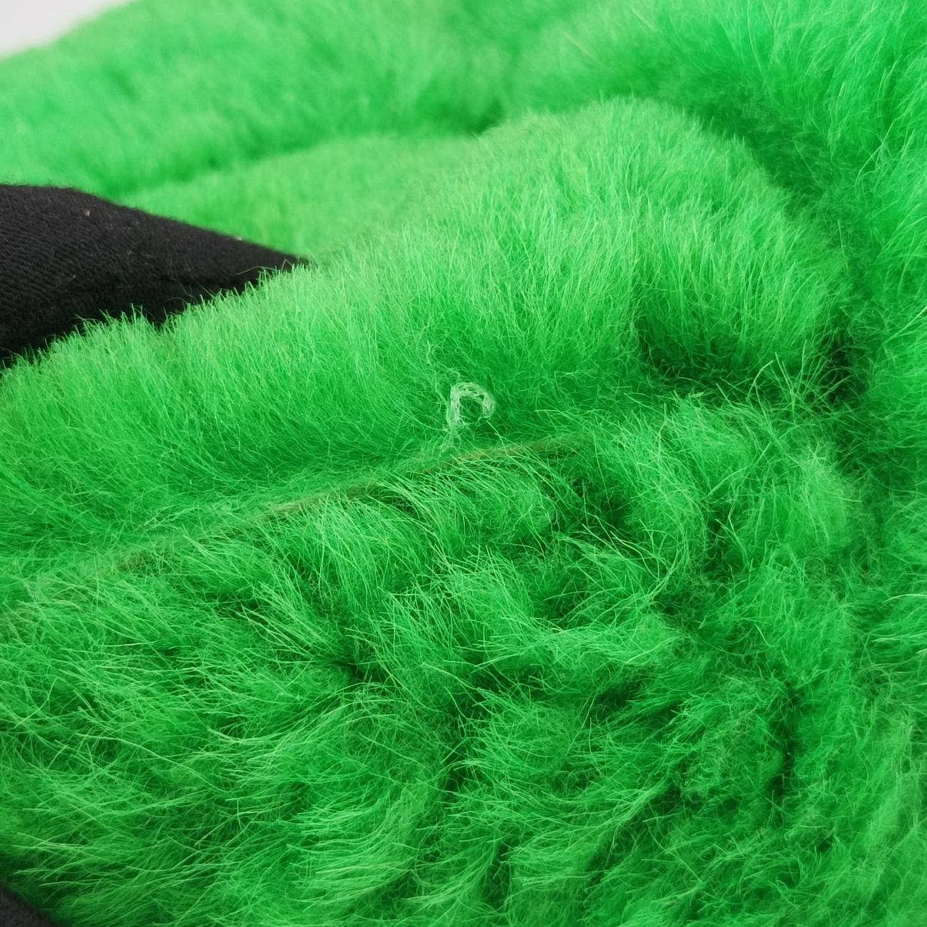 Pre-owned Bottega Veneta Sac Cabas Arco Green Lambswool  handbag | stylenewstar