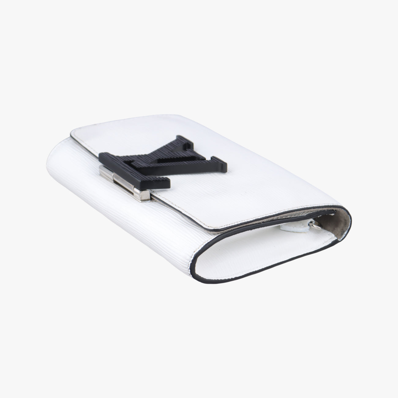 Pre-owned Louis Vuitton Louise PM Noir×white Epi M41274 shoulderbag | stylenewstar