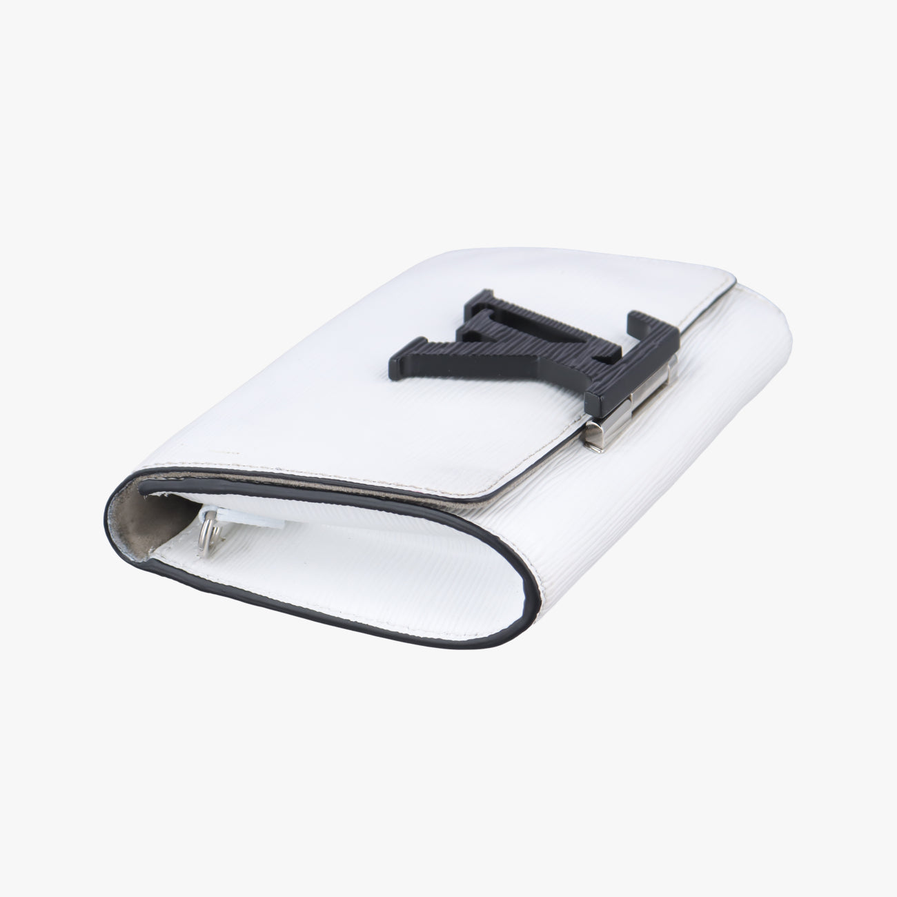 Pre-owned Louis Vuitton Louise PM Noir×white Epi M41274 shoulderbag | stylenewstar