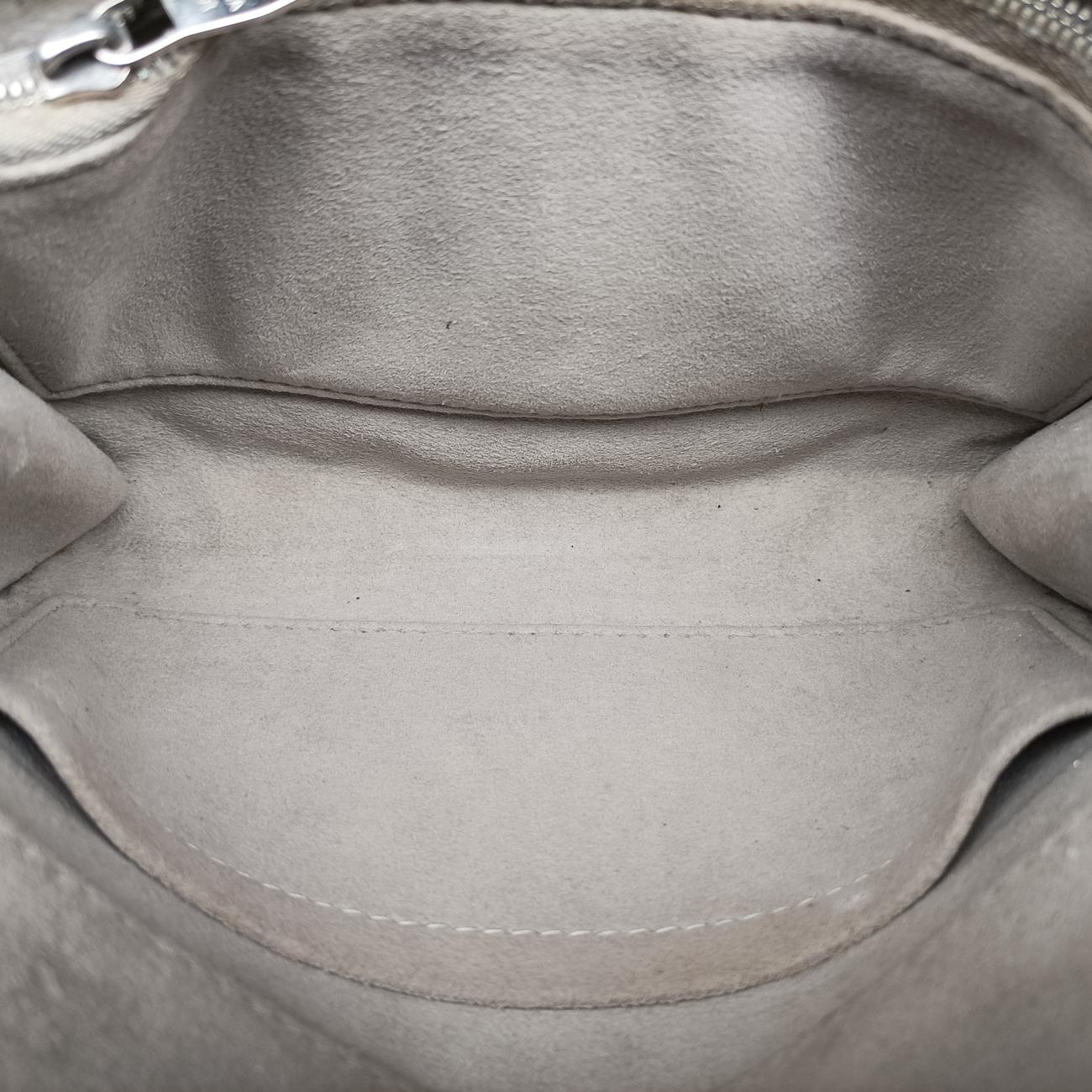 Pre-owned Louis Vuitton Louise PM Noir×white Epi M41274 shoulderbag | stylenewstar