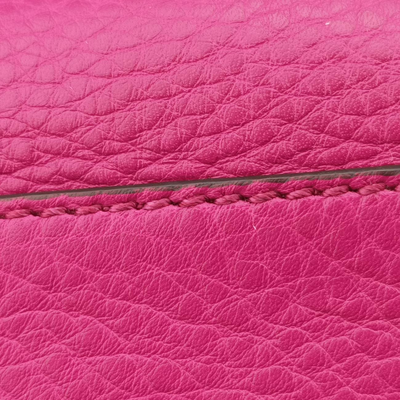 Pre-owned Gucci Bamboo Shopper Rose Leather 323660 shoulderbag | stylenewstar