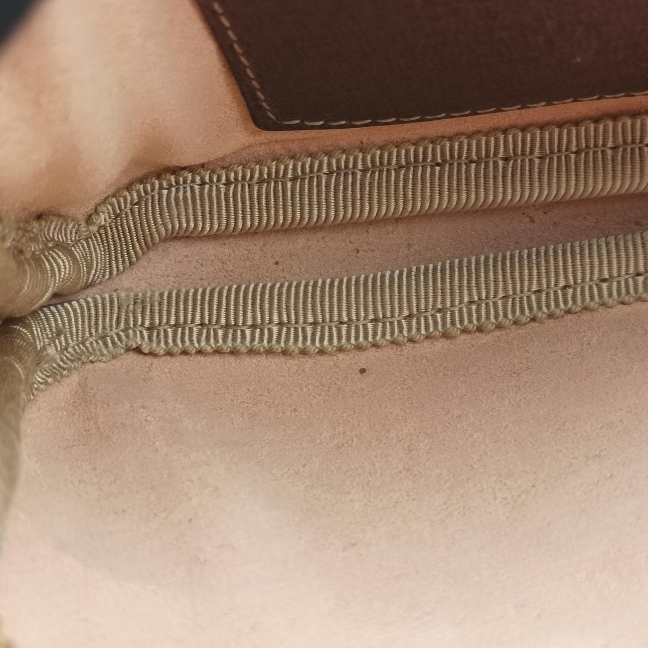 Pre-owned Gucci Ophidia Brown×Multicolour PVC coated canvas 519308 bum bag/waist bag | stylenewstar