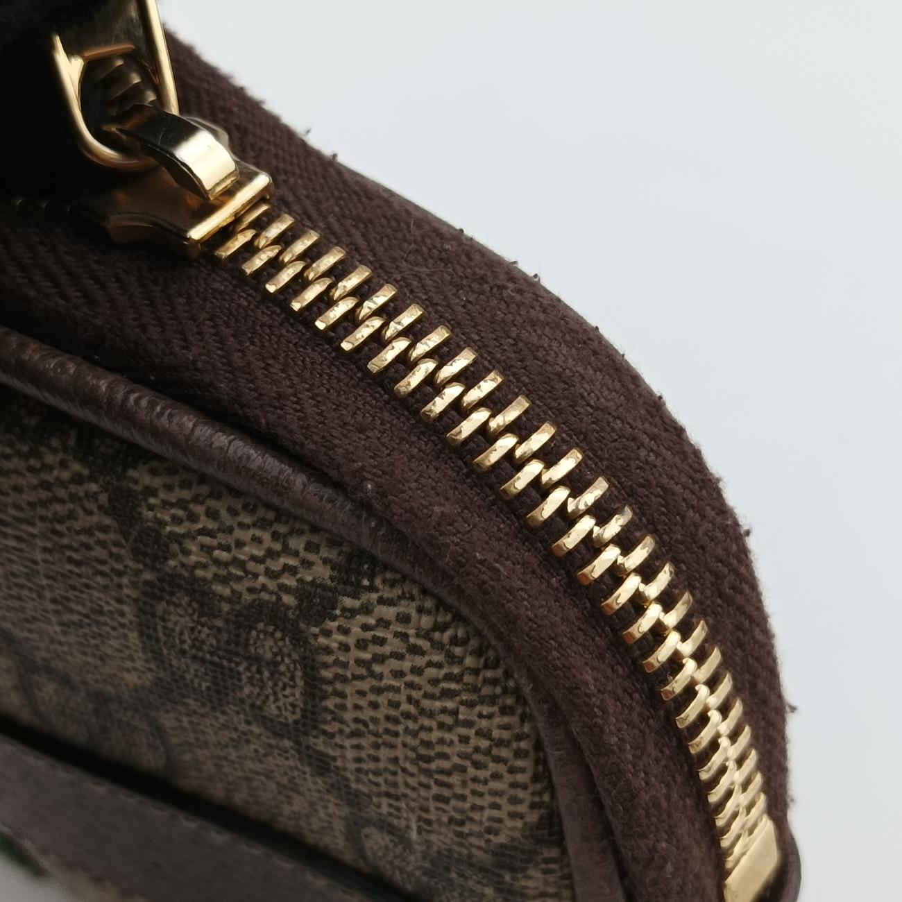 Pre-owned Gucci Ophidia Brown×Multicolour PVC coated canvas 519308 bum bag/waist bag | stylenewstar