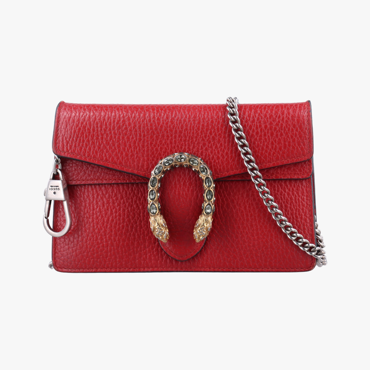 Secondhand Gucci Dionysus Red Leather 476432 shoulderbag | stylenewstar