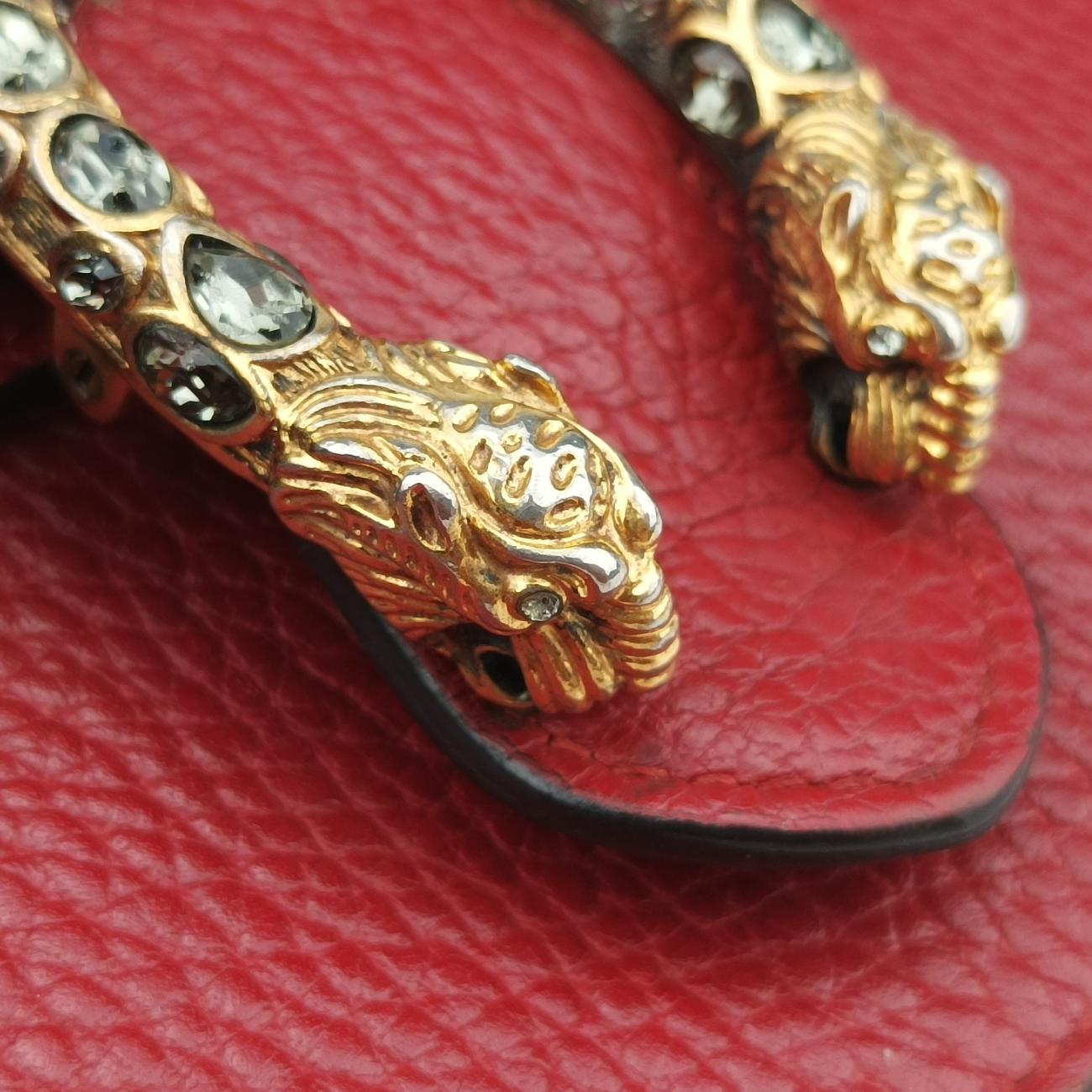 Secondhand Gucci Dionysus Red Leather 476432 shoulderbag | stylenewstar