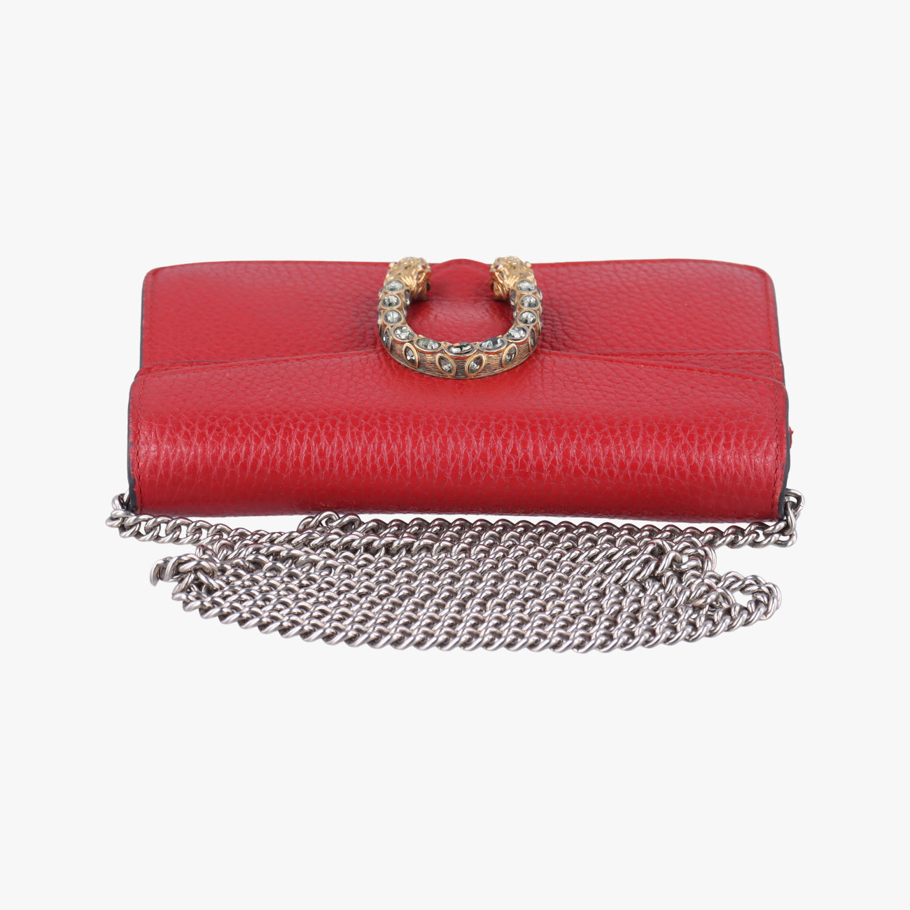 Secondhand Gucci Dionysus Red Leather 476432 shoulderbag | stylenewstar