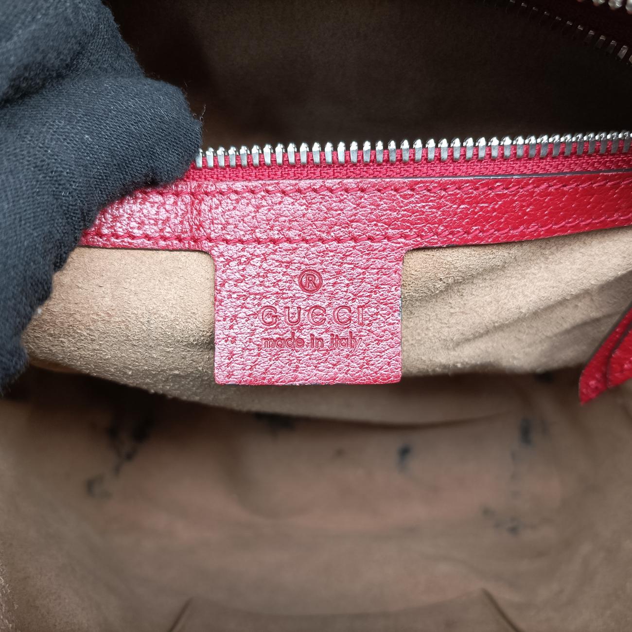 Pre-owned Gucci GG Supreme Tian beige×Multicolour PVC coated canvas 427042 backpack/rucksack | stylenewstar