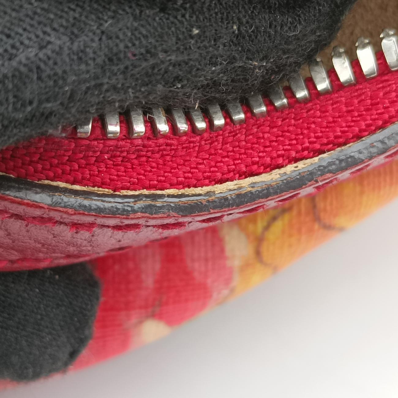 Pre-owned Gucci GG Supreme Tian beige×Multicolour PVC coated canvas 427042 backpack/rucksack | stylenewstar