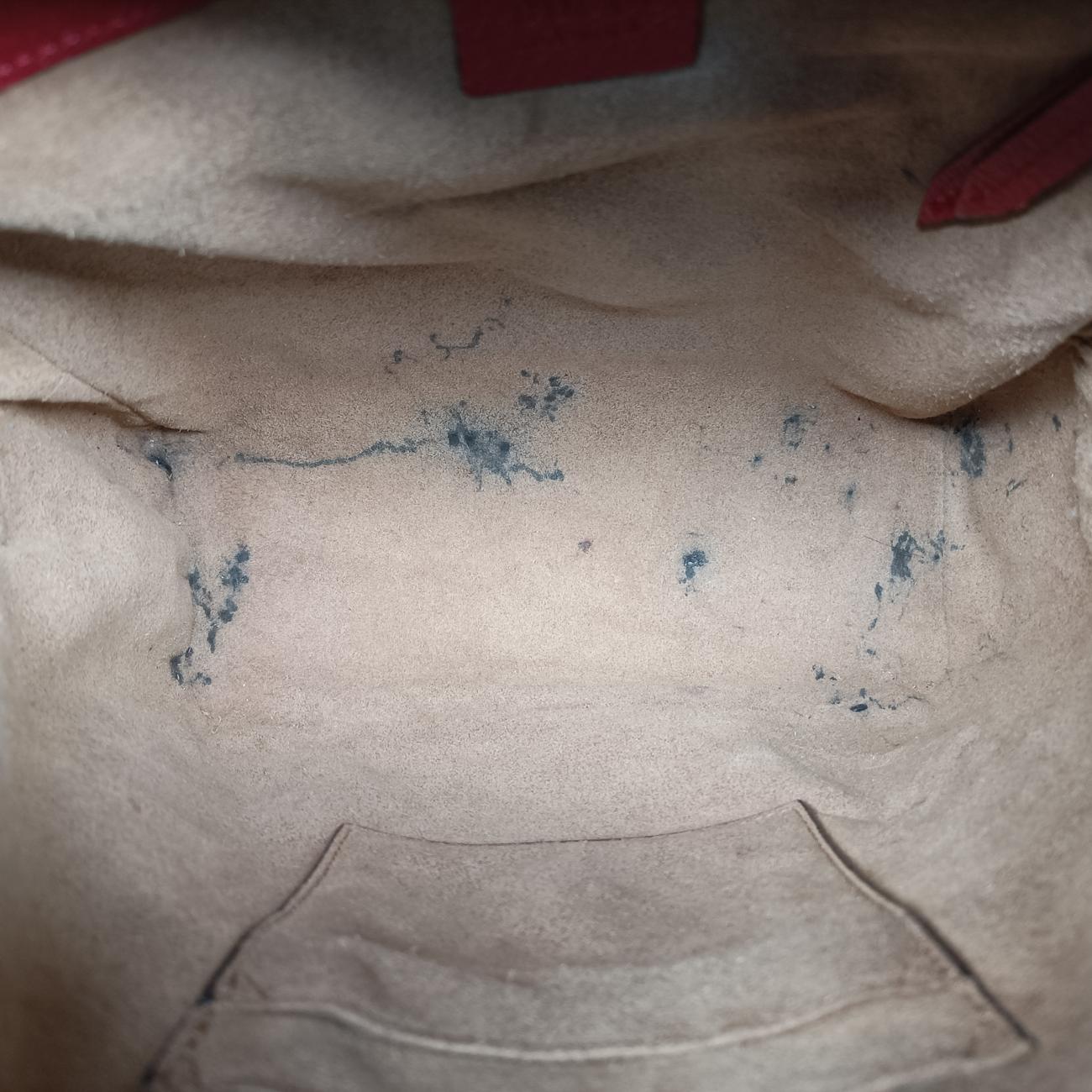 Pre-owned Gucci GG Supreme Tian beige×Multicolour PVC coated canvas 427042 backpack/rucksack | stylenewstar