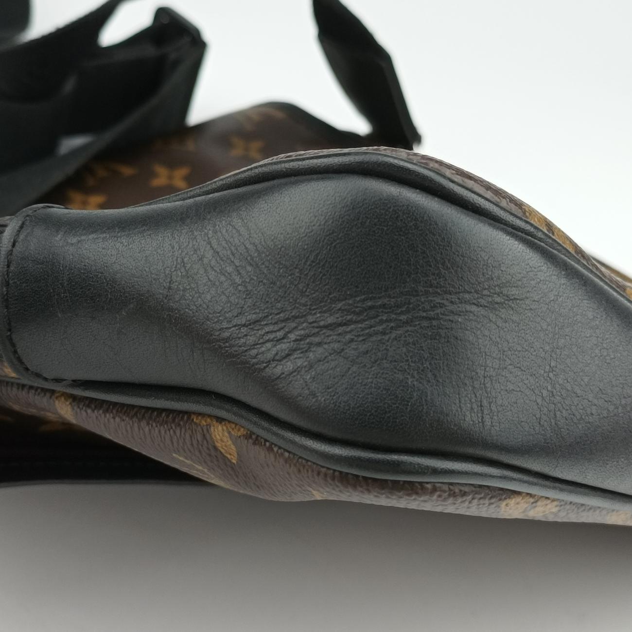 Vintage Louis Vuitton BASS MM brown Monogram Macassar M56715 shoulderbag | stylenewstar