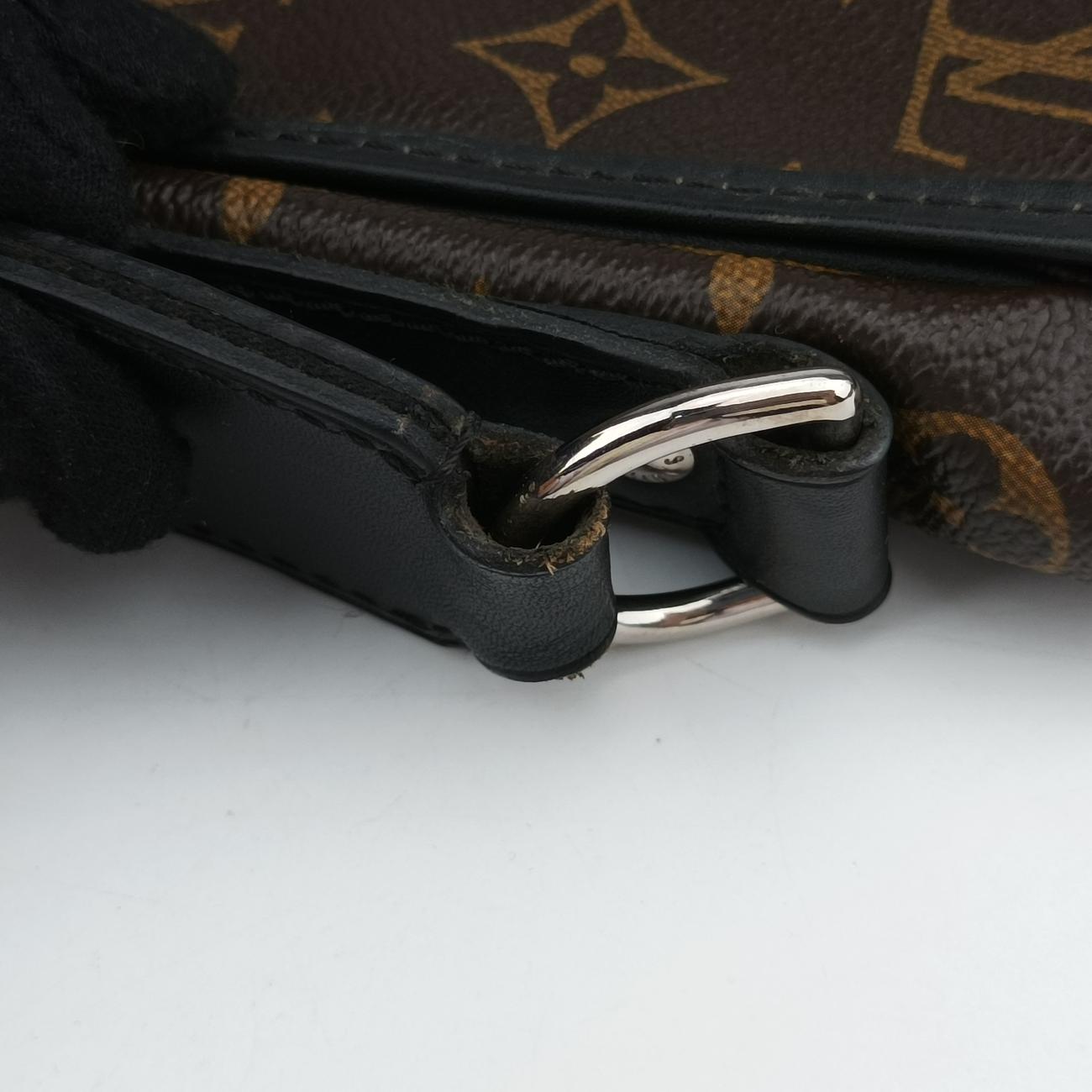 Vintage Louis Vuitton BASS MM brown Monogram Macassar M56715 shoulderbag | stylenewstar