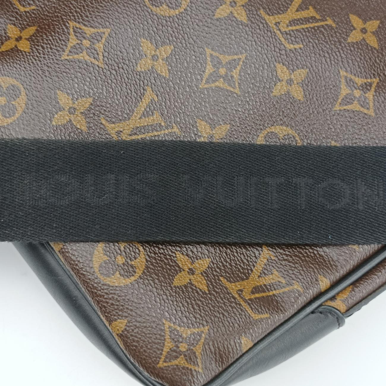 Vintage Louis Vuitton BASS MM brown Monogram Macassar M56715 shoulderbag | stylenewstar