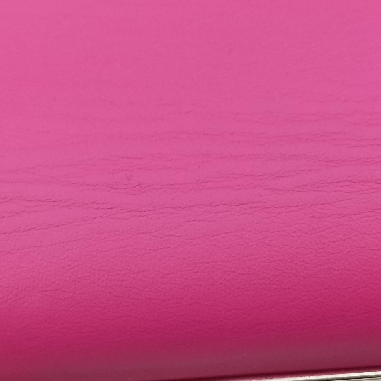 Pre-owned Valentino Rockstud Va Va Voom Rose Leather  shoulderbag | stylenewstar