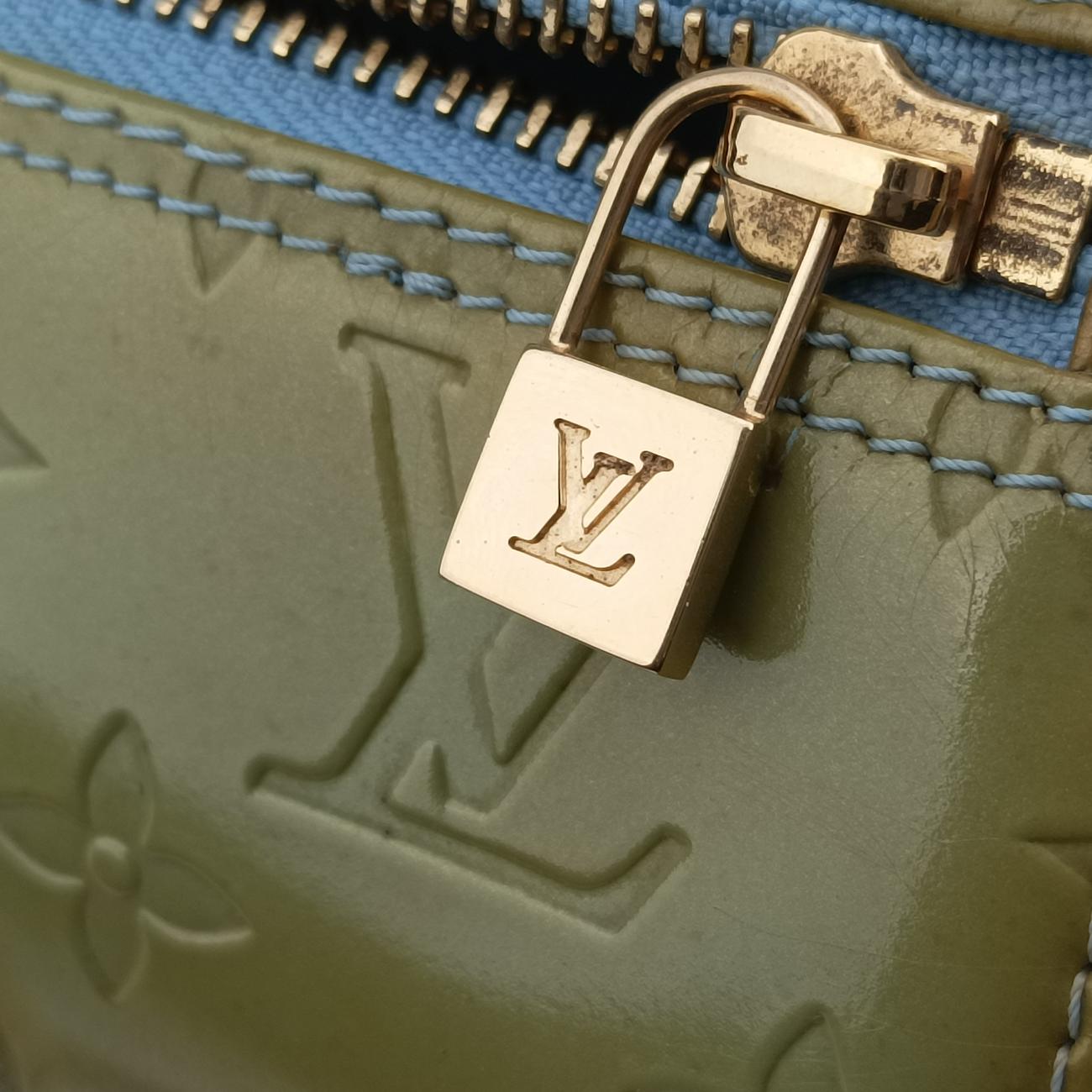 Vintage Louis Vuitton Bedford Peppermint×beige Vernis M91007 shoulderbag | stylenewstar