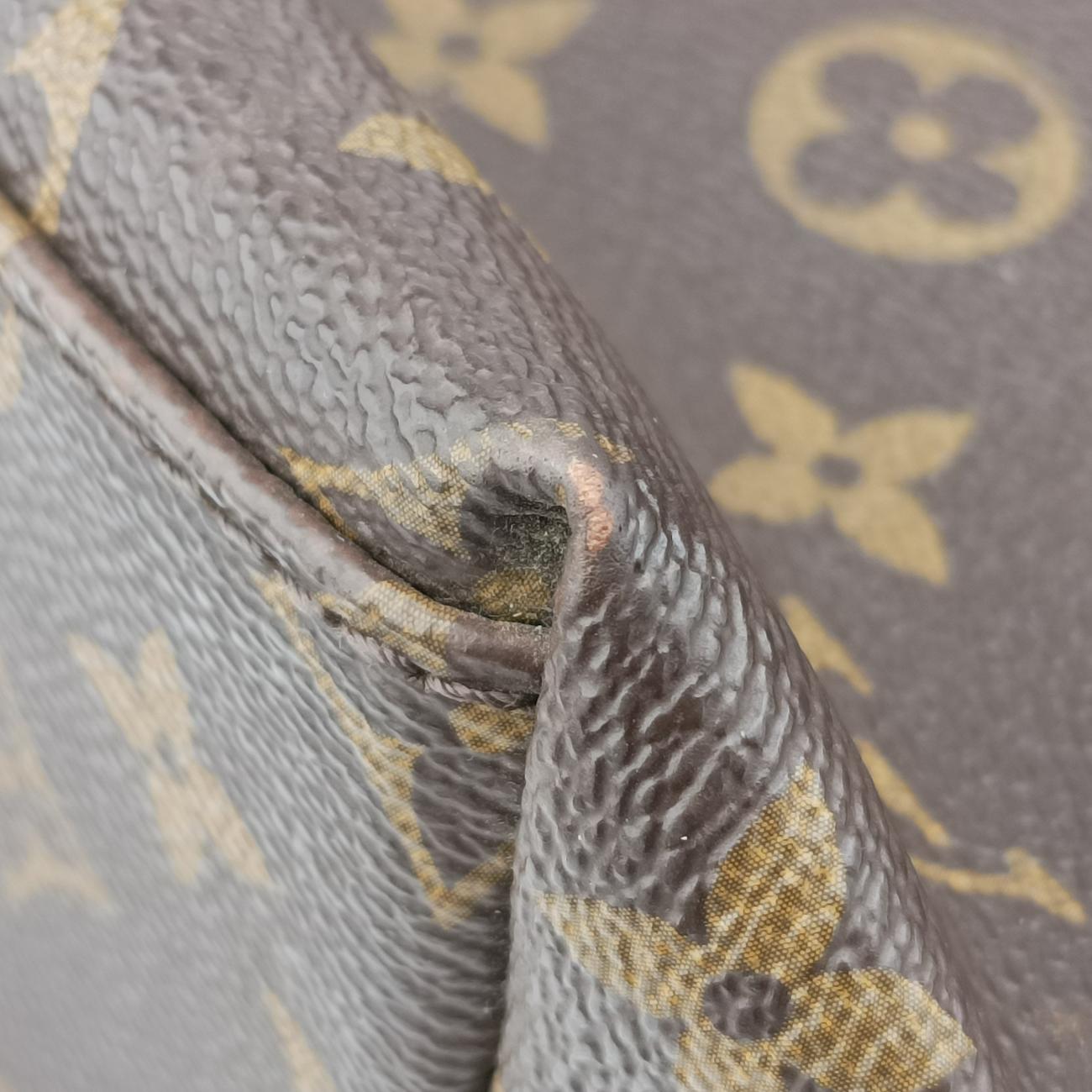 Secondhand Louis Vuitton KITAN brown Monogram Canvas M40388 shoulderbag | stylenewstar