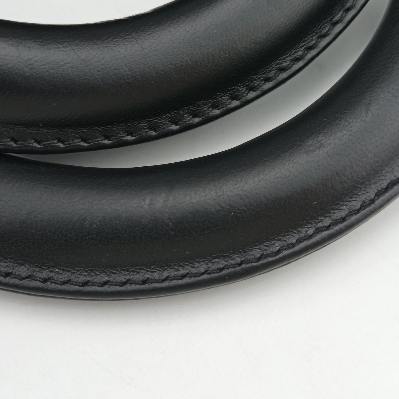 Pre-owned Christian Dior Granville Black Leather  handbag | stylenewstar