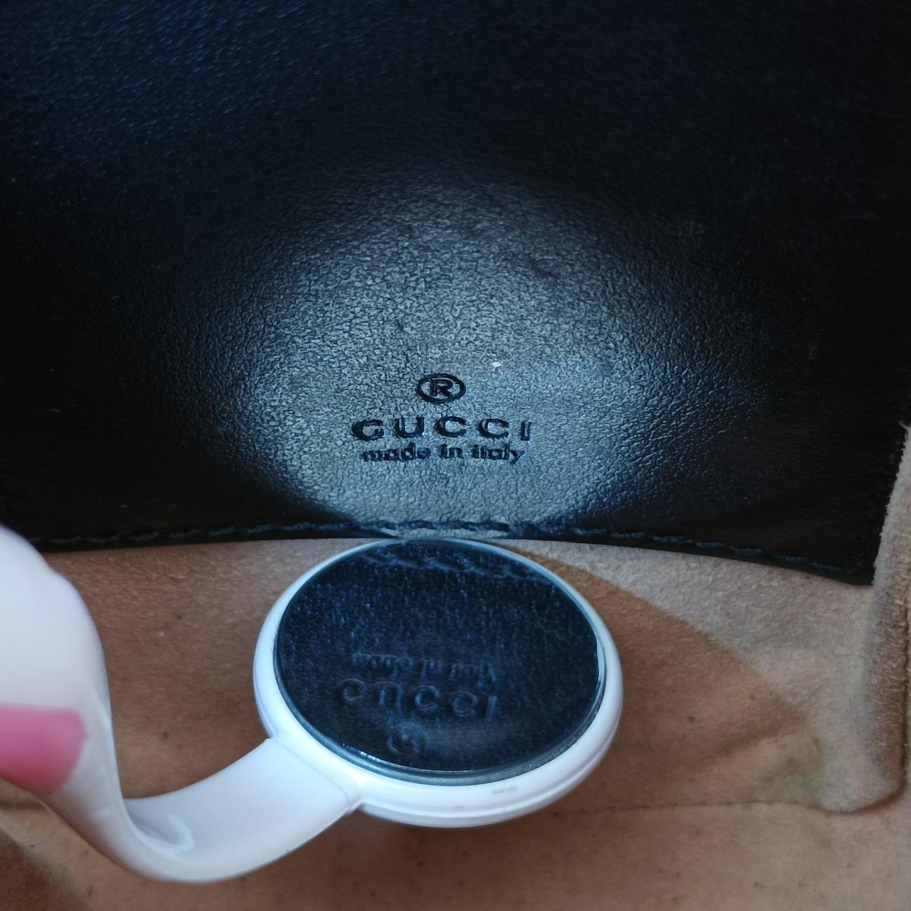 Pre-owned Gucci GG Marmont Black Leather 598597 shoulderbag | stylenewstar