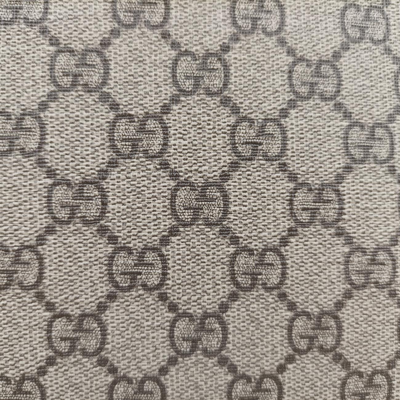 Pre-owned Gucci GG Supreme  Fox Beige×Multicolour PVC coated canvas x leather 466432 shoulderbag | stylenewstar