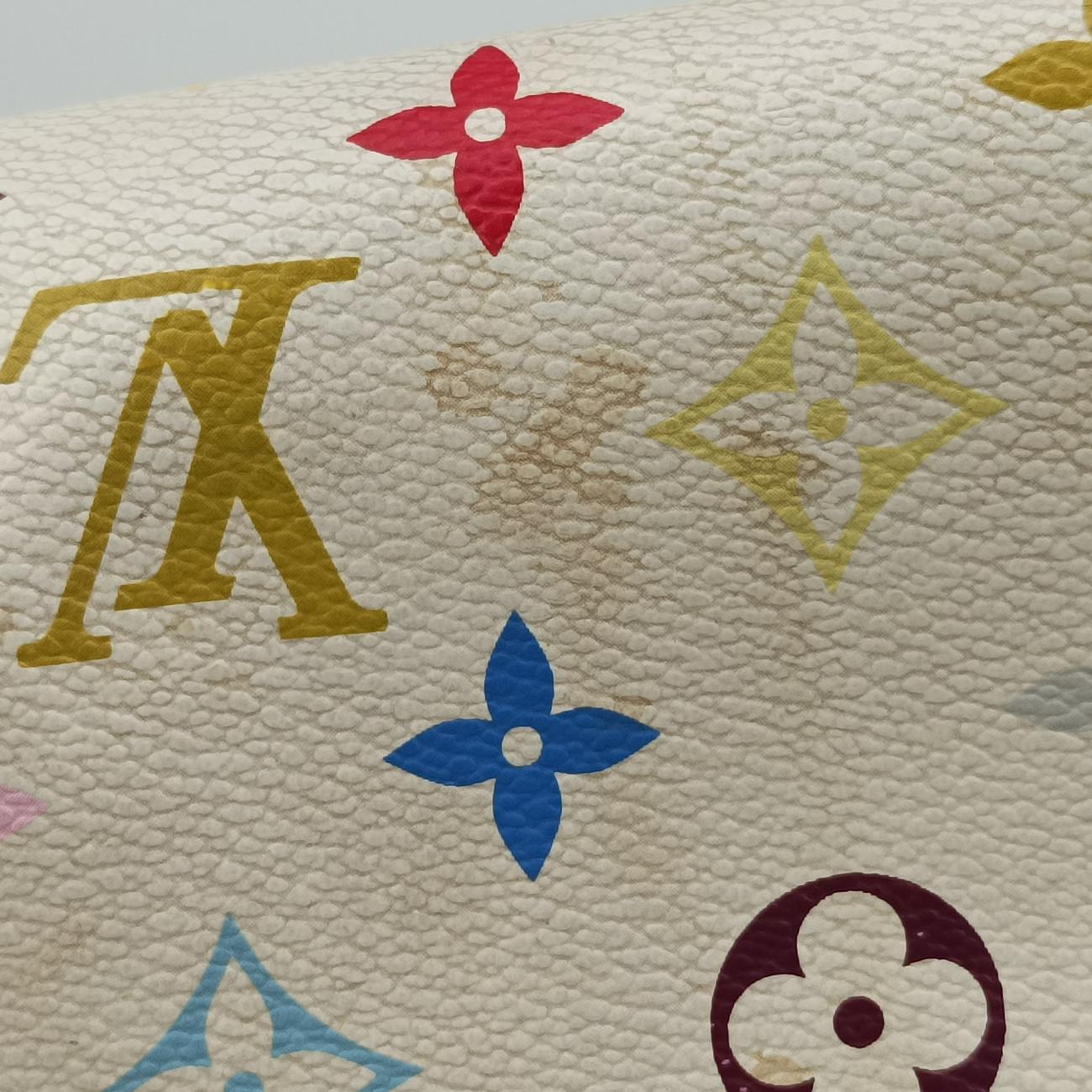 Secondhand Louis Vuitton Petit NOé white Monogram Multicolor M42229 shoulderbag | stylenewstar