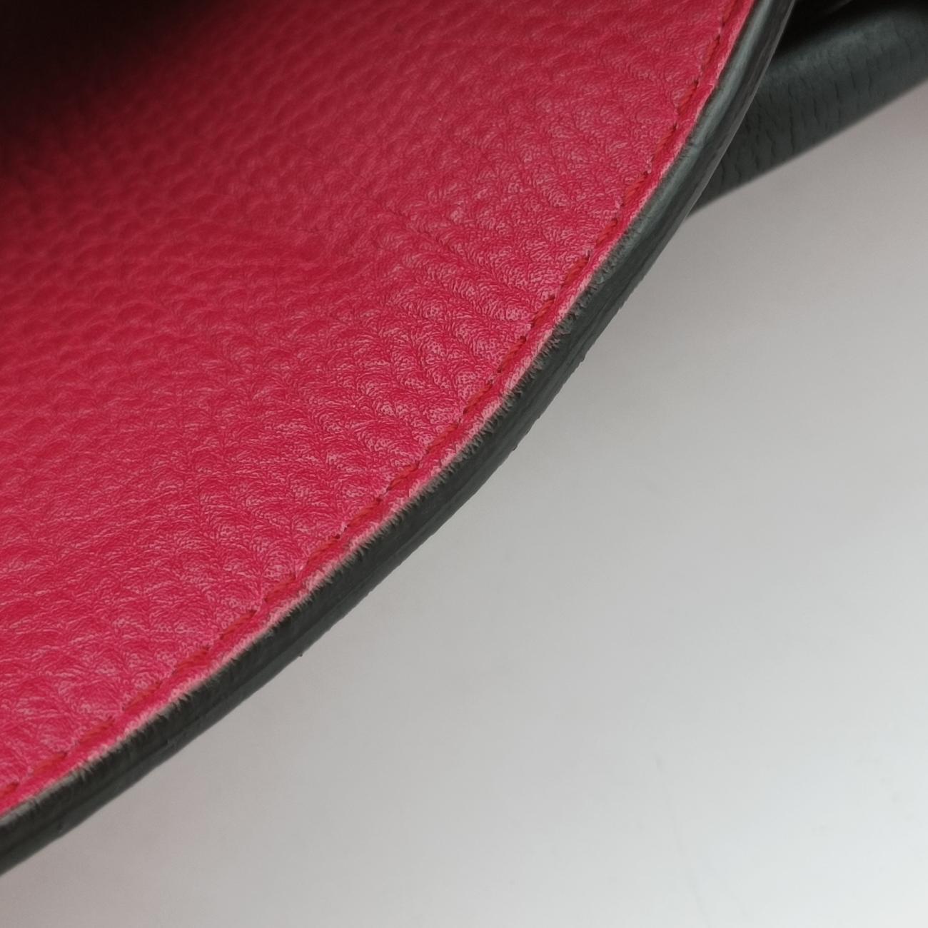 Pre-owned Gucci Bamboo fringe tassel Red Leather 387149 backpack/rucksack | stylenewstar