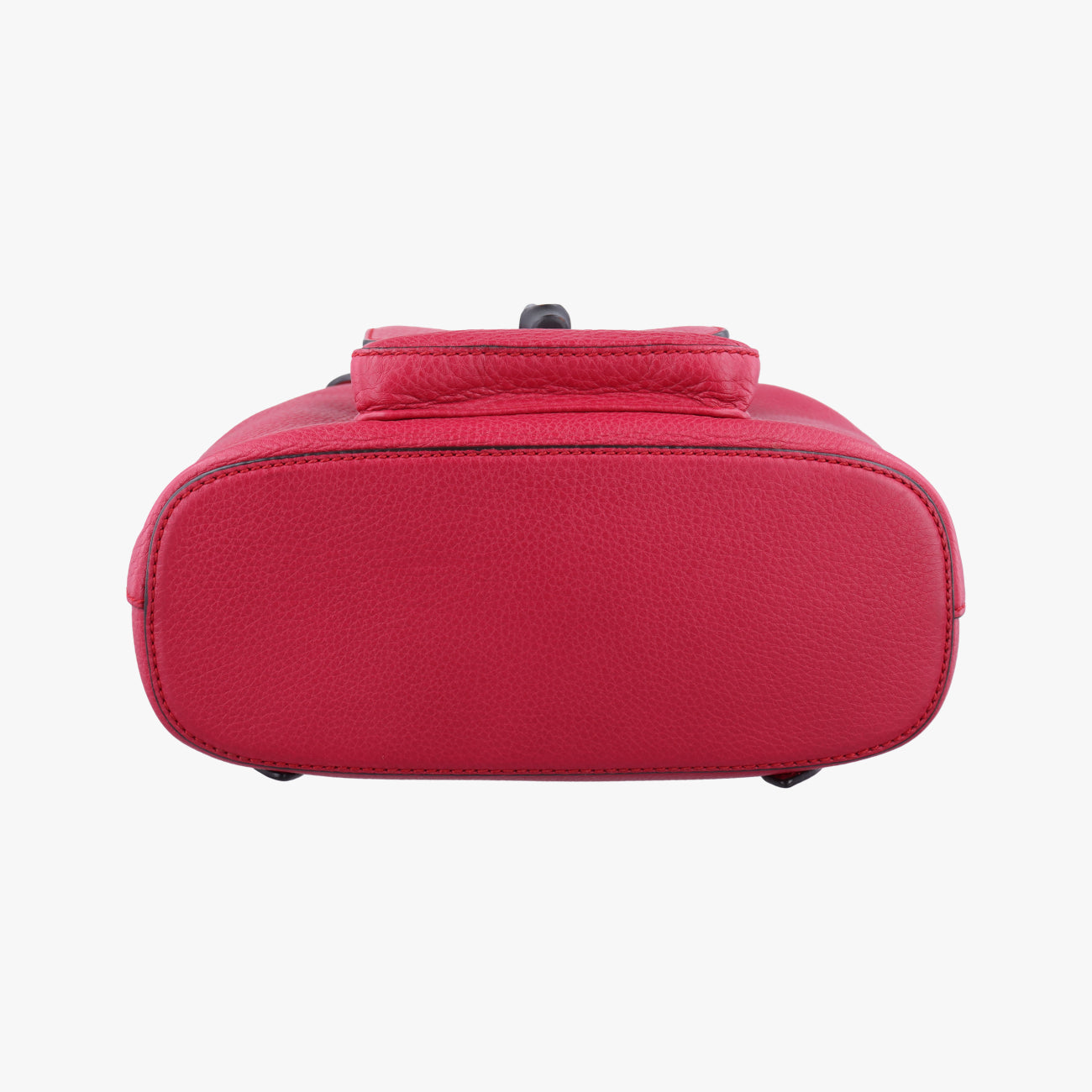 Pre-owned Gucci Bamboo fringe tassel Red Leather 387149 backpack/rucksack | stylenewstar