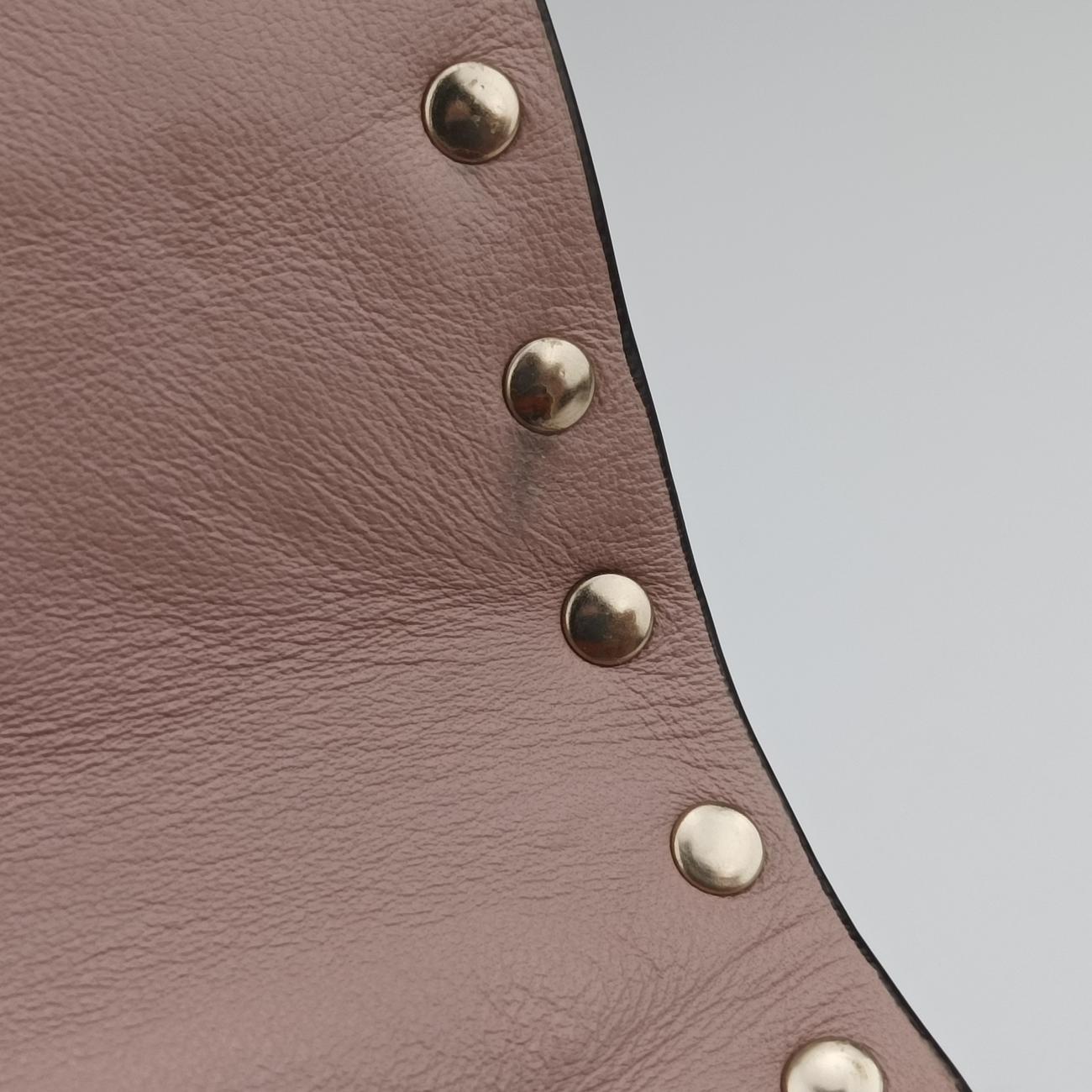 Vintage Valentino Rockstud Red×Pink Leather  shoulderbag | stylenewstar