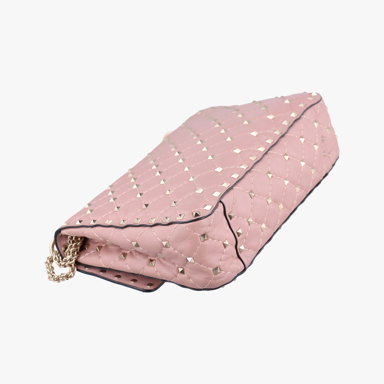 Vintage Valentino Rockstud Red×Pink Leather  shoulderbag | stylenewstar