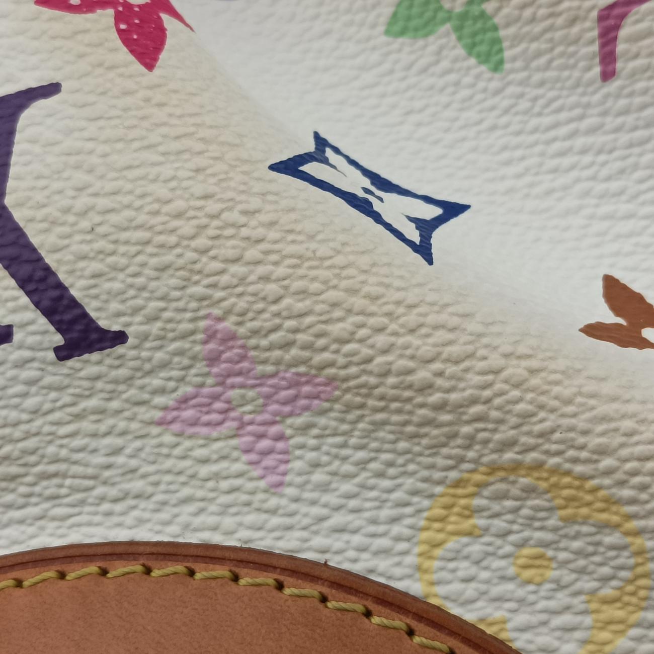 Pre-owned Louis Vuitton JUDY MM white Monogram Multicolor M40255 shoulderbag | stylenewstar