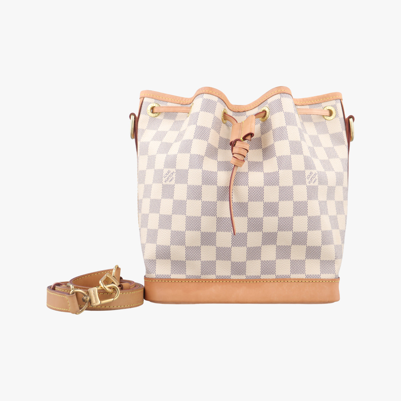 Pre-owned Louis Vuitton NOé BB AZUR Damier Canvas N41220 shoulderbag | stylenewstar