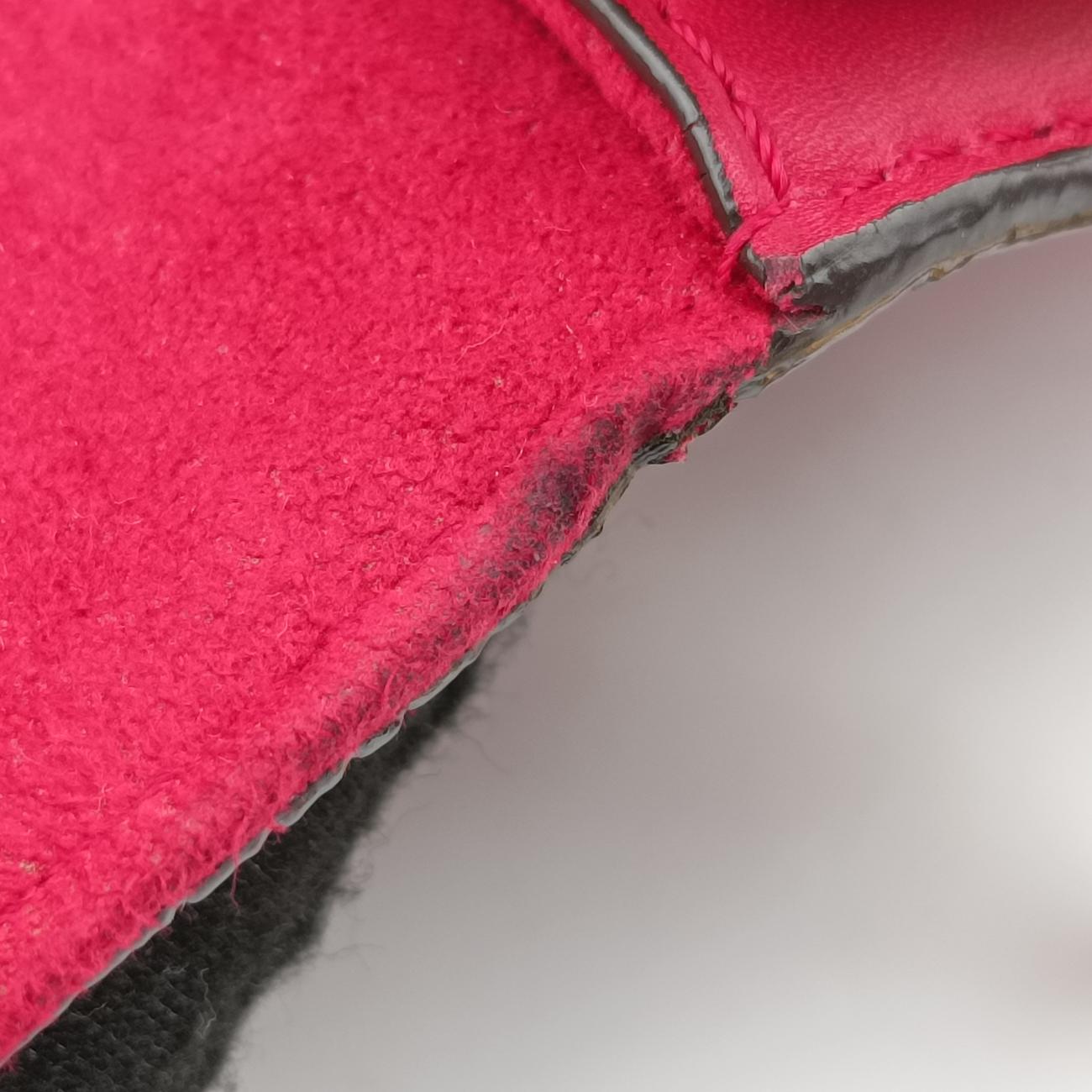 Pre-owned Louis Vuitton LOUISE MM Rose Leather  shoulderbag | stylenewstar