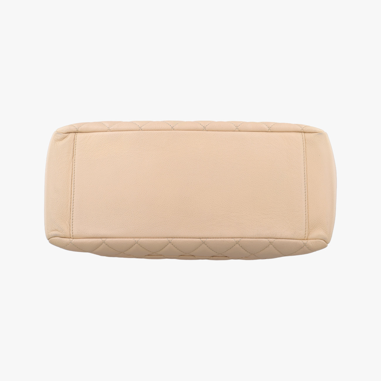 Pre-owned Chanel Matelasse Cocomark GST Beige caviar skin A20995 handbag | stylenewstar