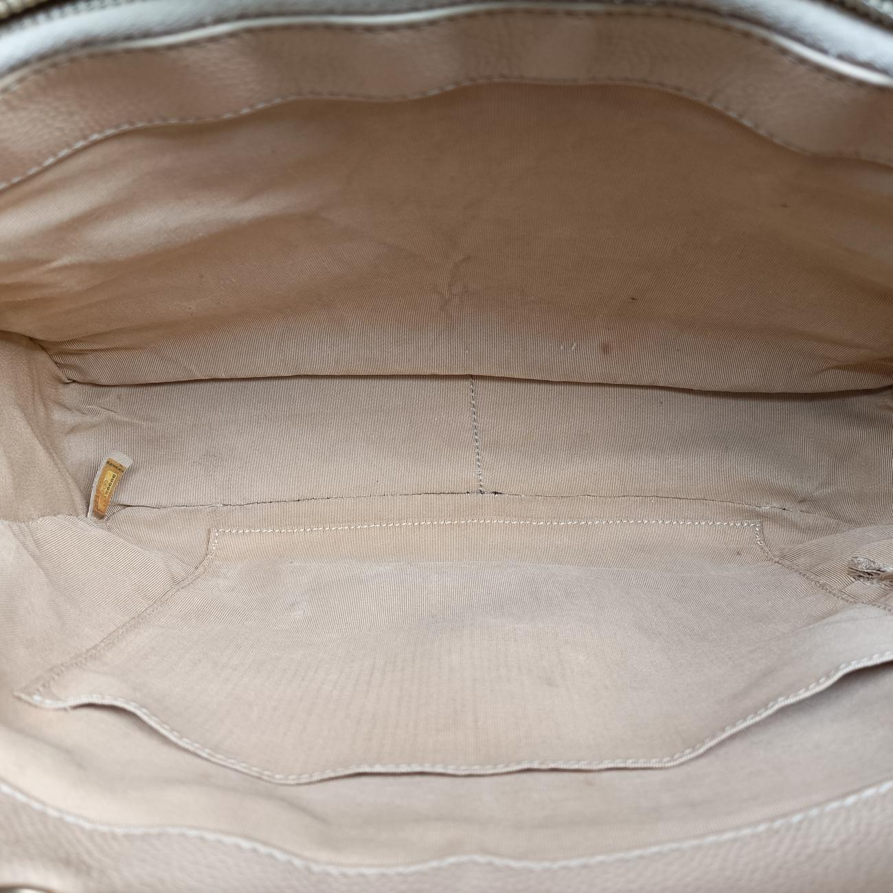 Pre-owned Chanel Matelasse Cocomark GST Beige caviar skin A20995 handbag | stylenewstar