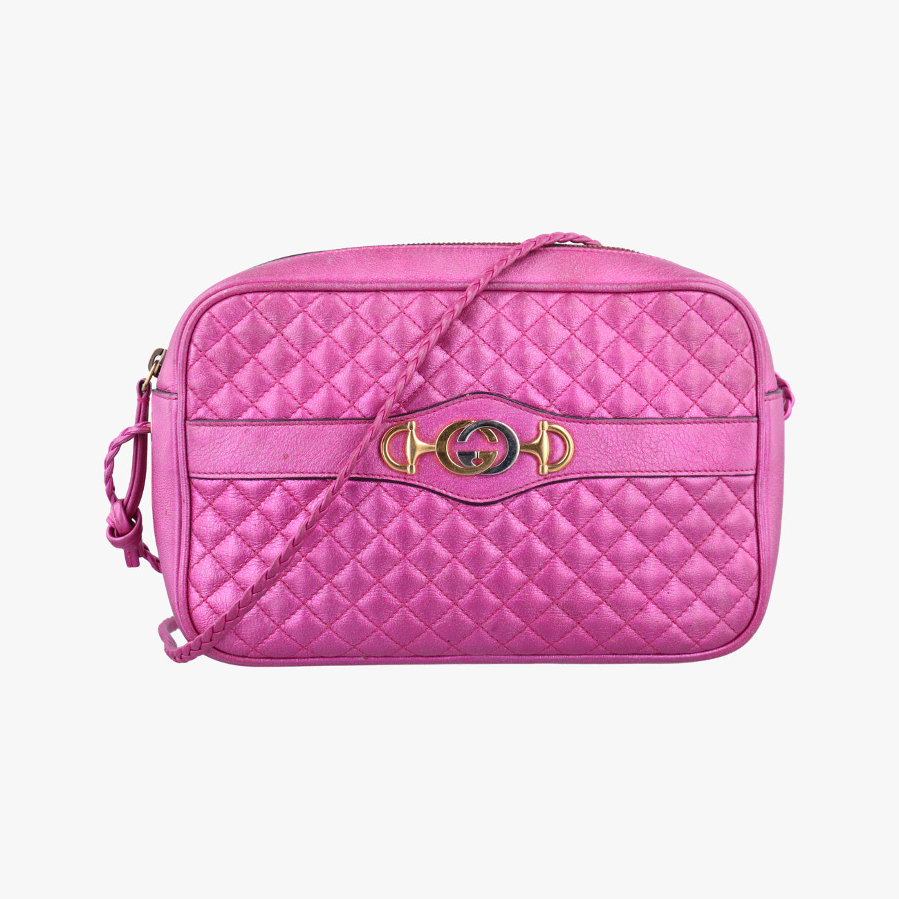Pre-owned Gucci Trapuntata Rose Leather 541061 shoulderbag | stylenewstar