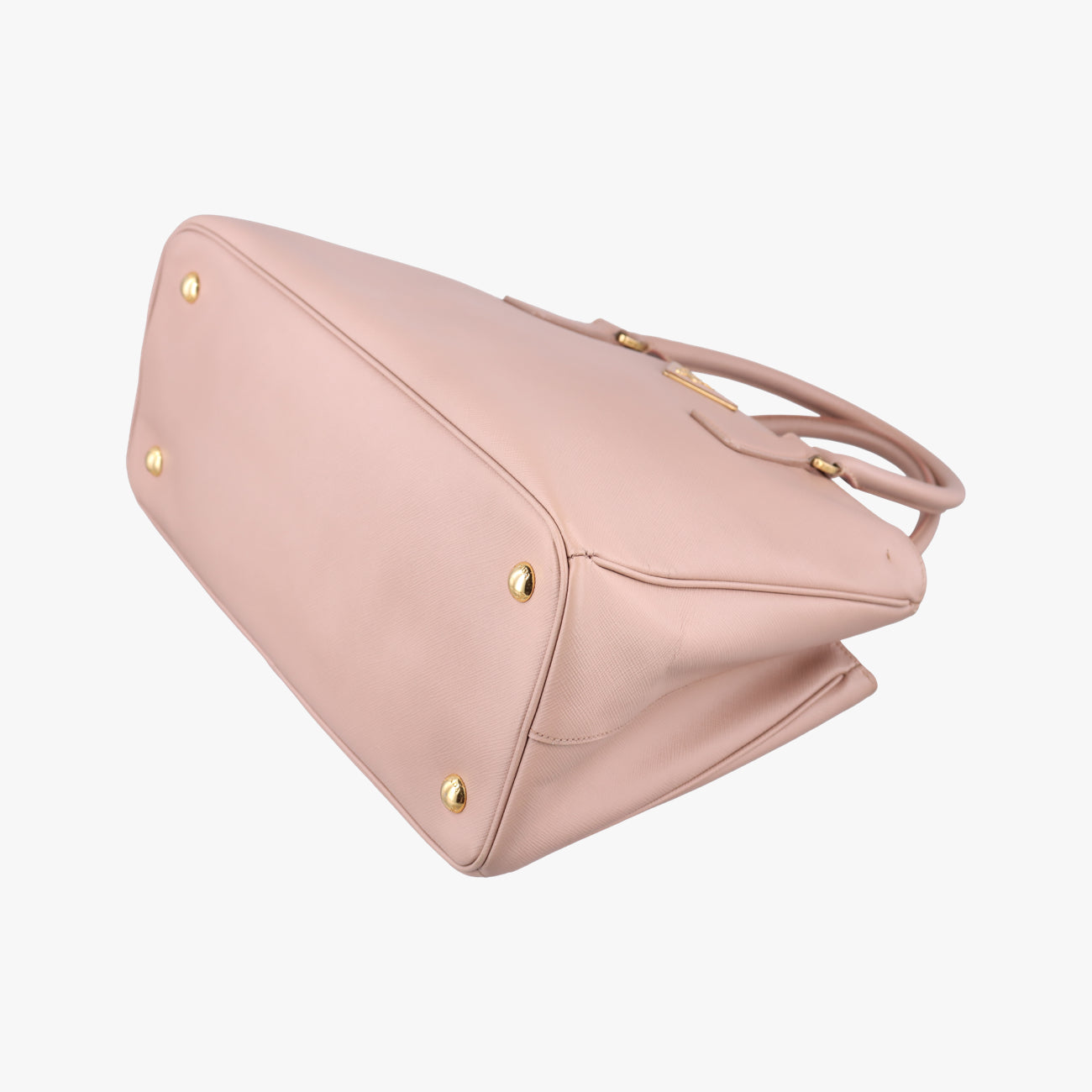 Pre-owned Prada Galleria Pink SAFFIANO Leather BN1801 shoulderbag | stylenewstar
